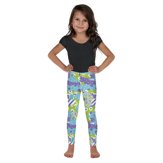Monster Inspired Kid's Leggings happiness is addictive#tag4##tag5##tag6#