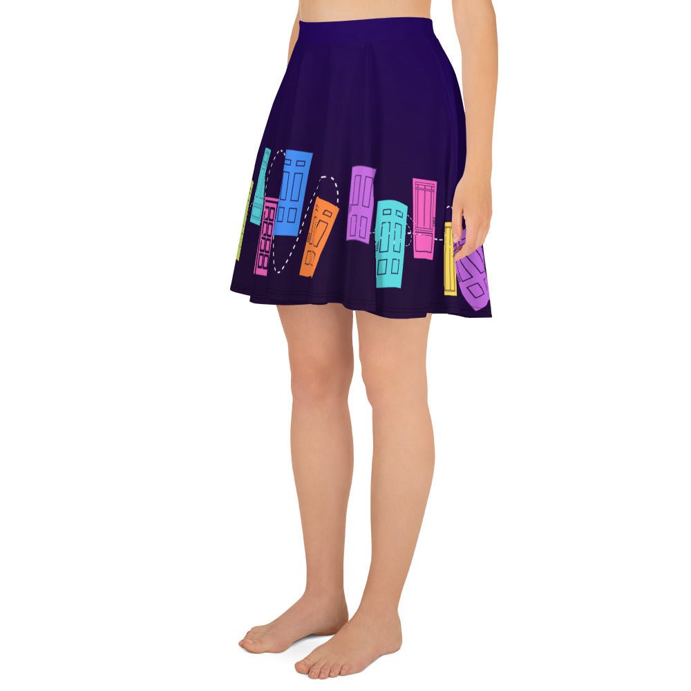 Monster's Floor Skater Skirt 100 years of wonderdisney costumedisney trip fit#tag4##tag5##tag6#