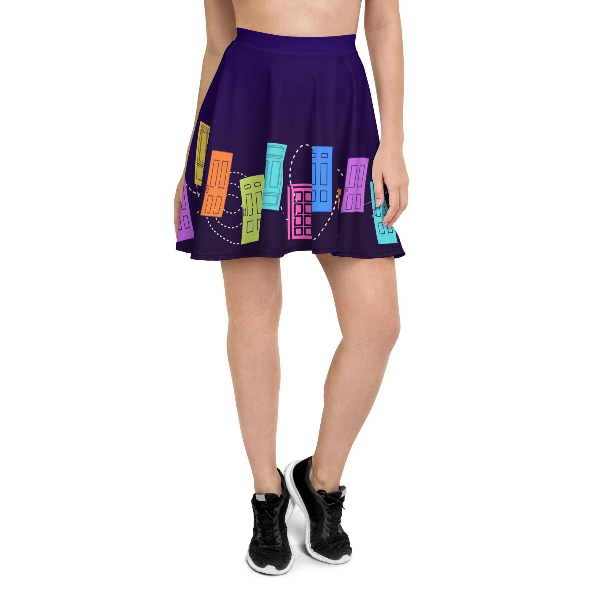 Monster's Floor Skater Skirt 100 years of wonderdisney costumedisney trip fit#tag4##tag5##tag6#
