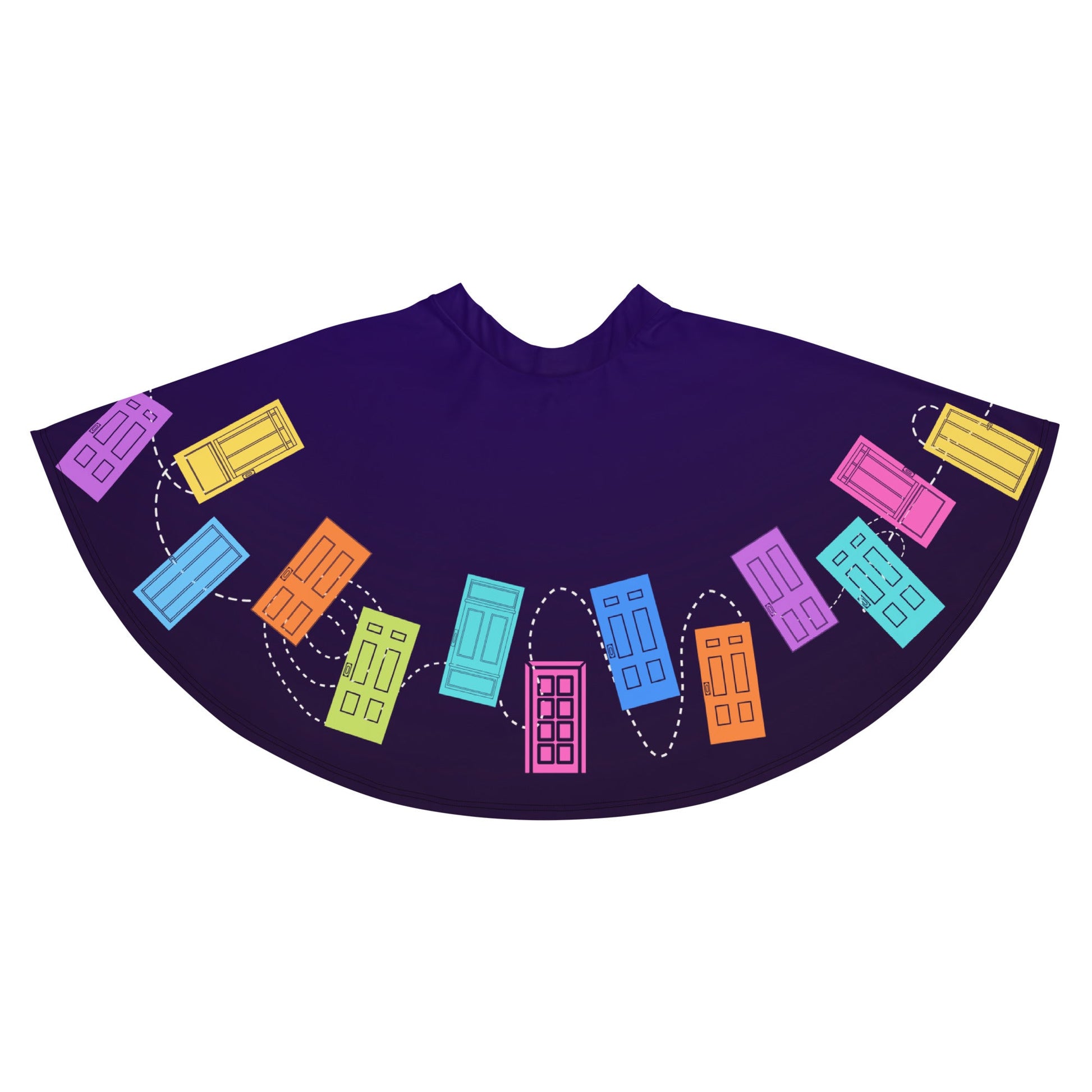 Monster's Floor Skater Skirt 100 years of wonderdisney costumedisney trip fit#tag4##tag5##tag6#