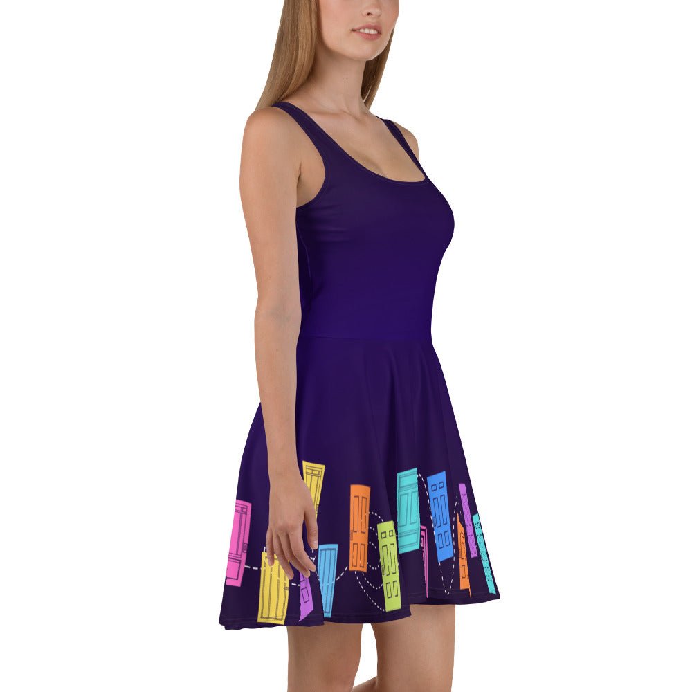 Monster's Laugh Floor Skater Dress 100 years of wonderdisney costumedisney trip fit#tag4##tag5##tag6#