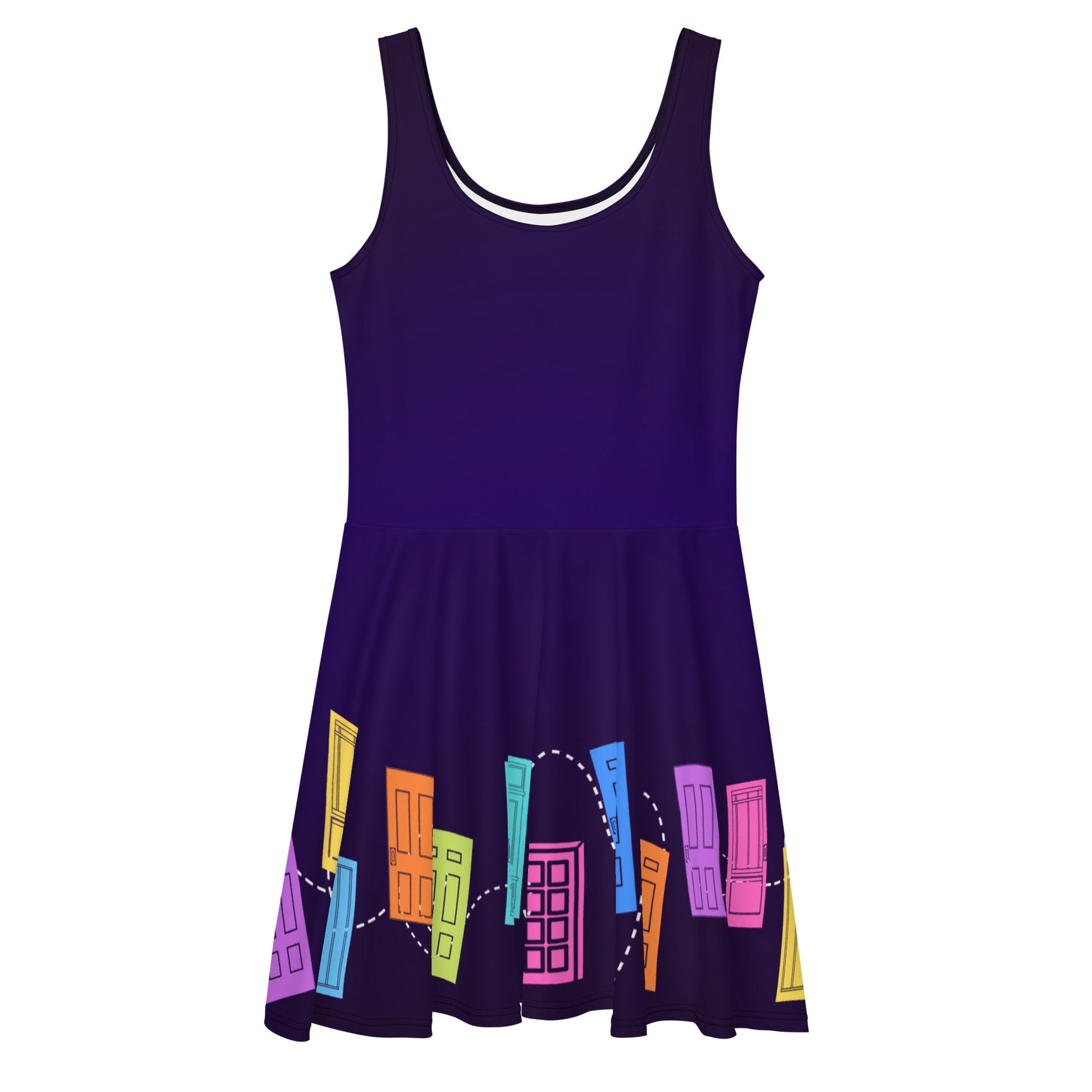 Monster's Laugh Floor Skater Dress 100 years of wonderdisney costumedisney trip fit#tag4##tag5##tag6#