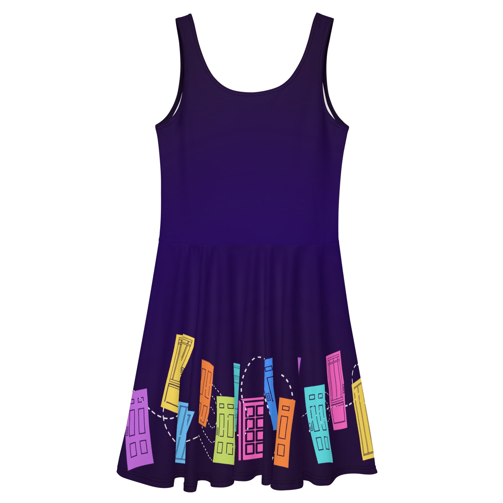 Monster's Laugh Floor Skater Dress 100 years of wonderdisney costumedisney trip fit#tag4##tag5##tag6#
