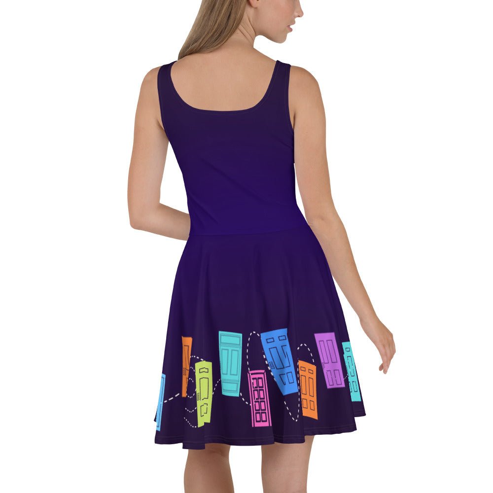 Monster's Laugh Floor Skater Dress 100 years of wonderdisney costumedisney trip fit#tag4##tag5##tag6#