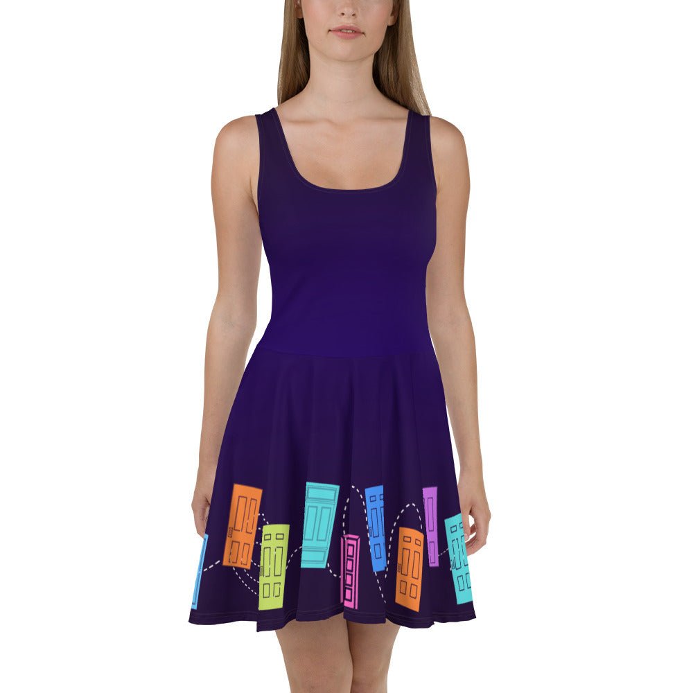 Monster's Laugh Floor Skater Dress 100 years of wonderdisney costumedisney trip fit#tag4##tag5##tag6#