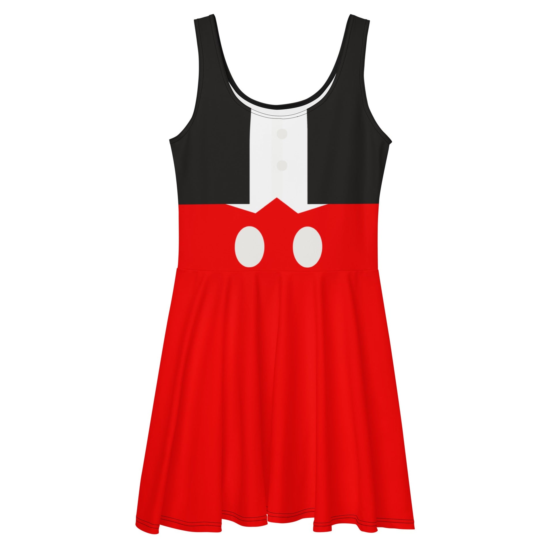 Mouse Man Skater Dress 100th anniversary dressactive disney familydisney adult#tag4##tag5##tag6#