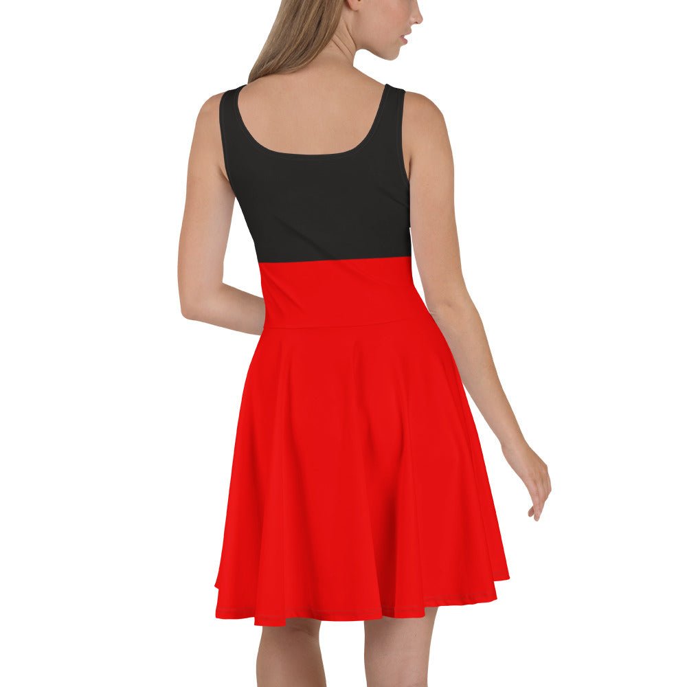 Mouse Man Skater Dress 100th anniversary dressactive disney familydisney adult#tag4##tag5##tag6#