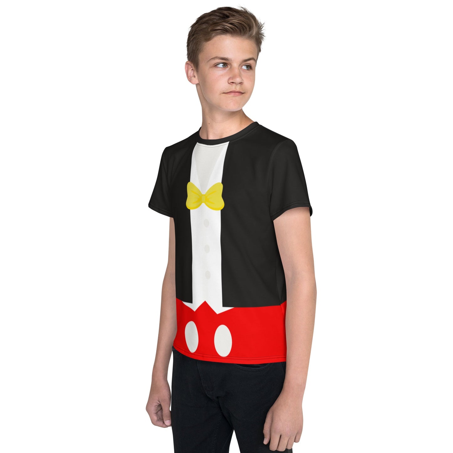 Mouse Man Youth crew neck t-shirt active disney familydisney familydisney influencer#tag4##tag5##tag6#