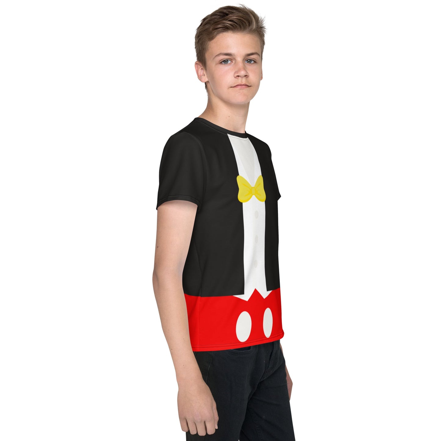Mouse Man Youth crew neck t-shirt active disney familydisney familydisney influencer#tag4##tag5##tag6#