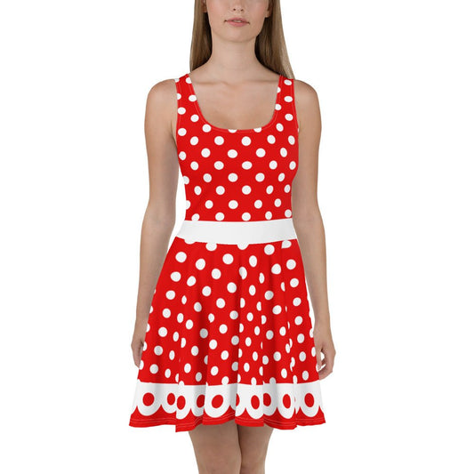 Mrs. Mouse Skater Dress 100 years of wonderdisney costumedisney family styles#tag4##tag5##tag6#