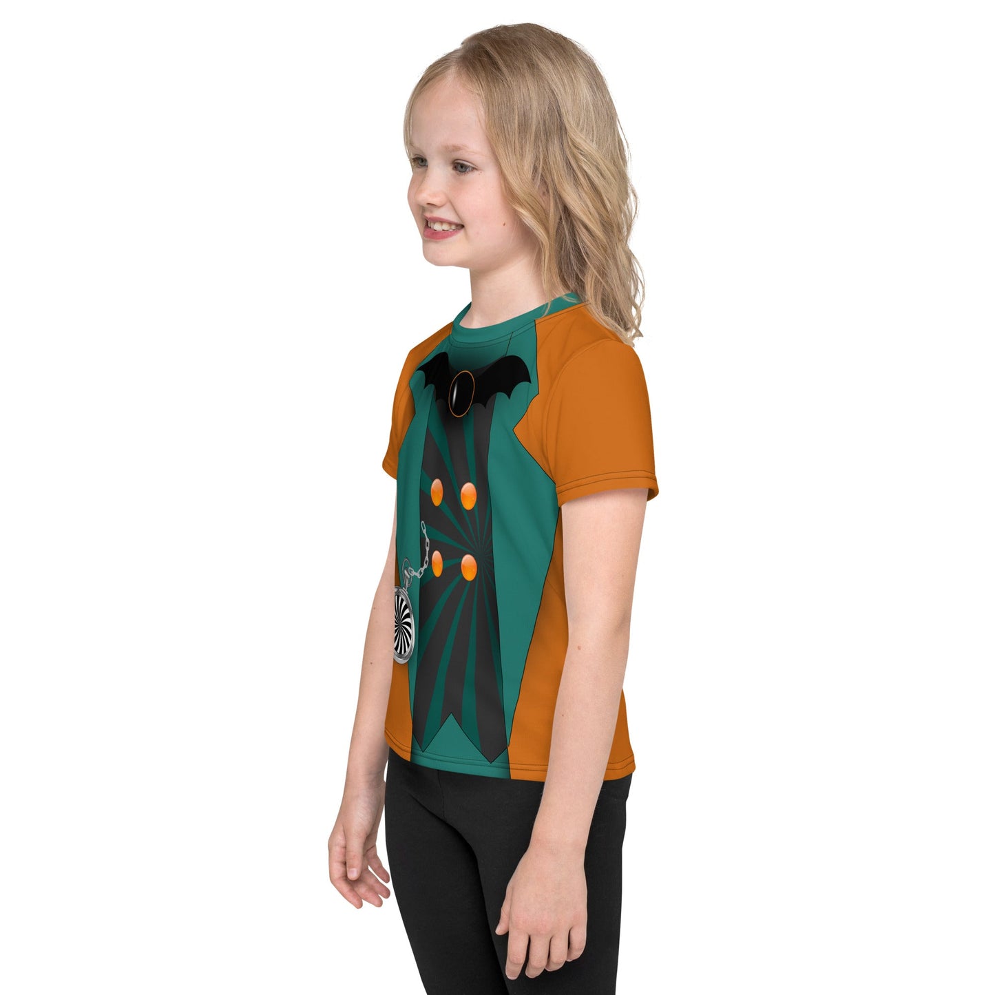 Oogie Bash Halloween Kids crew neck t-shirt 999 hauntscast membercosplay#tag4##tag5##tag6#