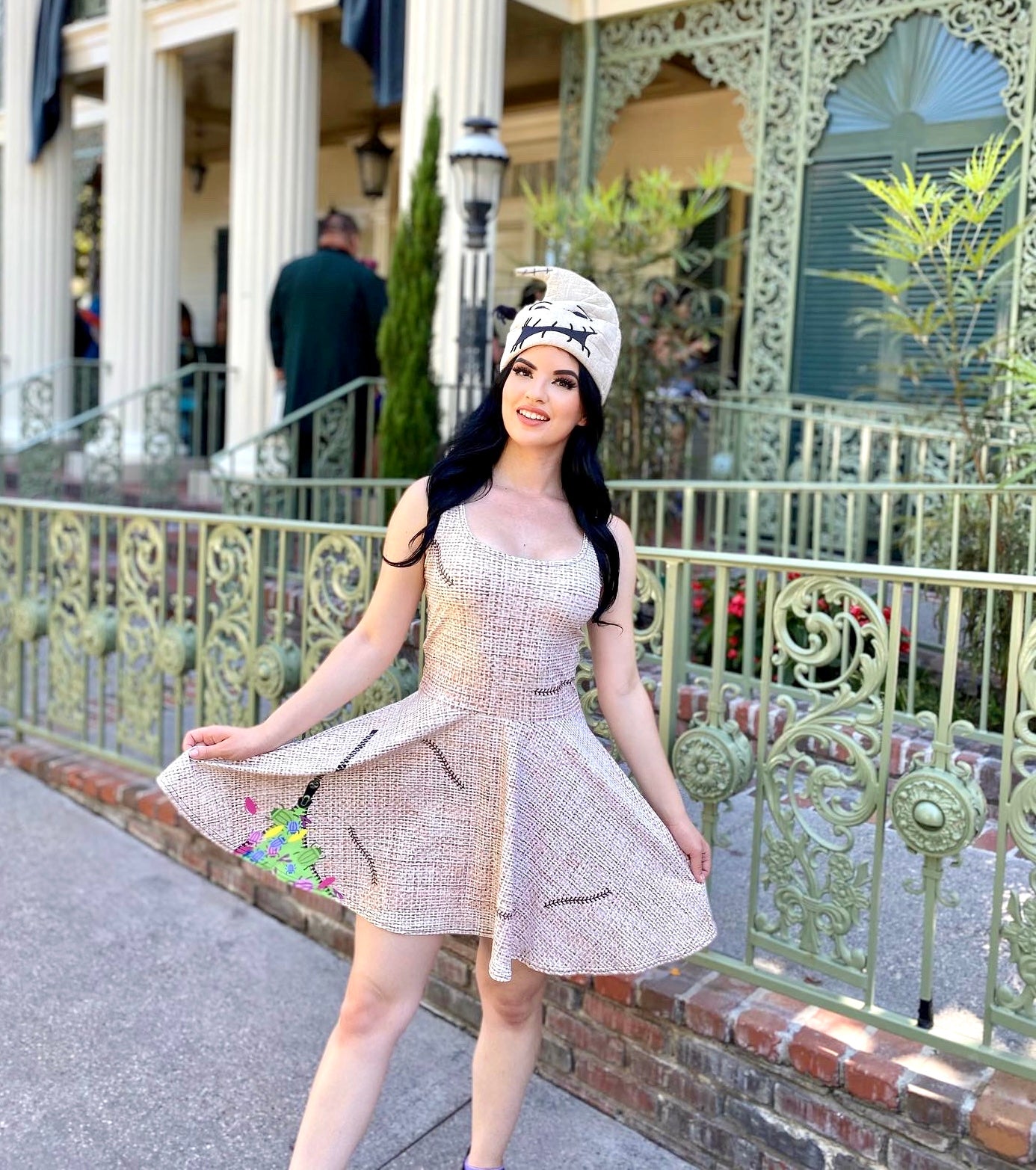 Oogie Boogie Man Skater Dress happiness is addictive#tag4##tag5##tag6#