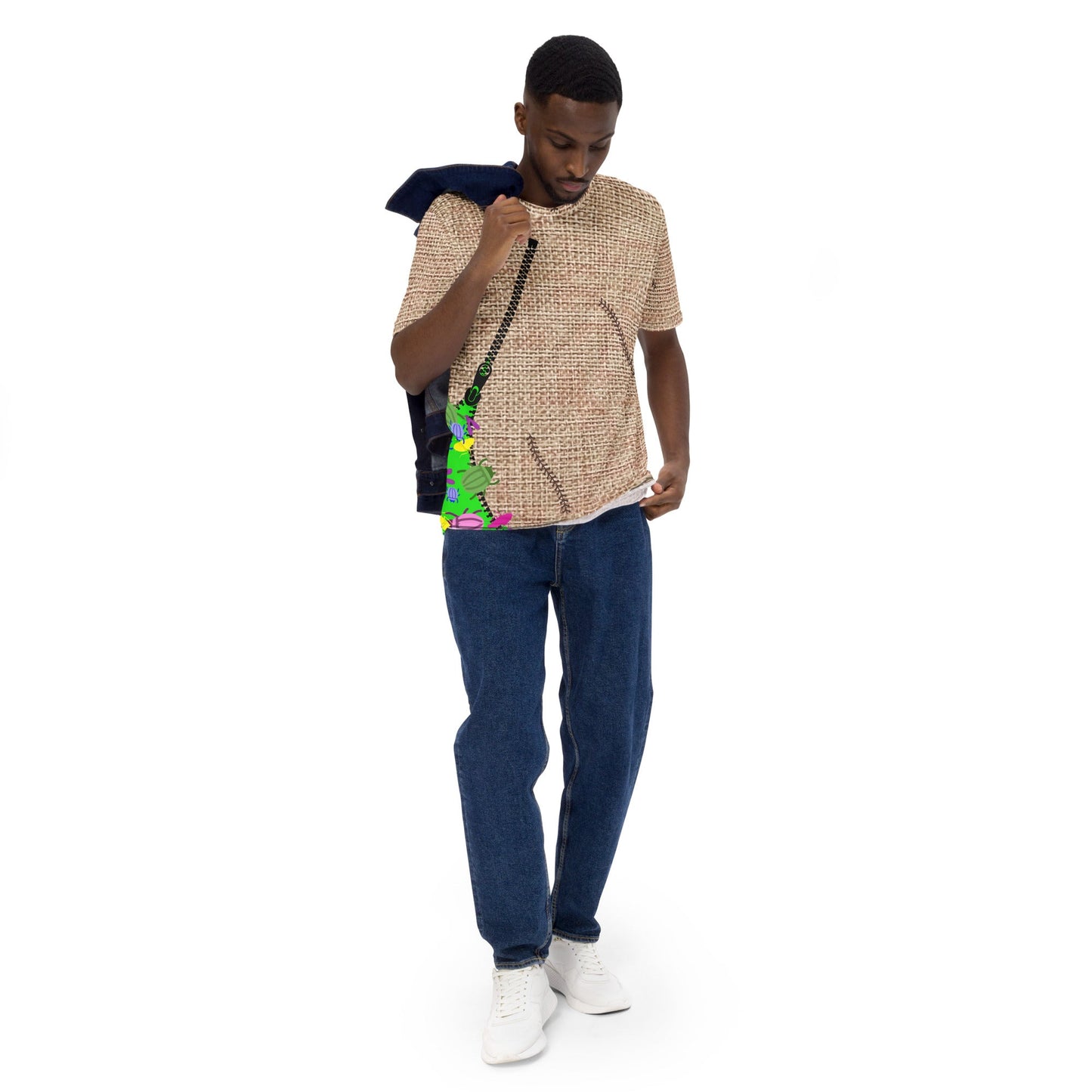 Oogie Men's t-shirt activewearboogie manchristmas#tag4##tag5##tag6#