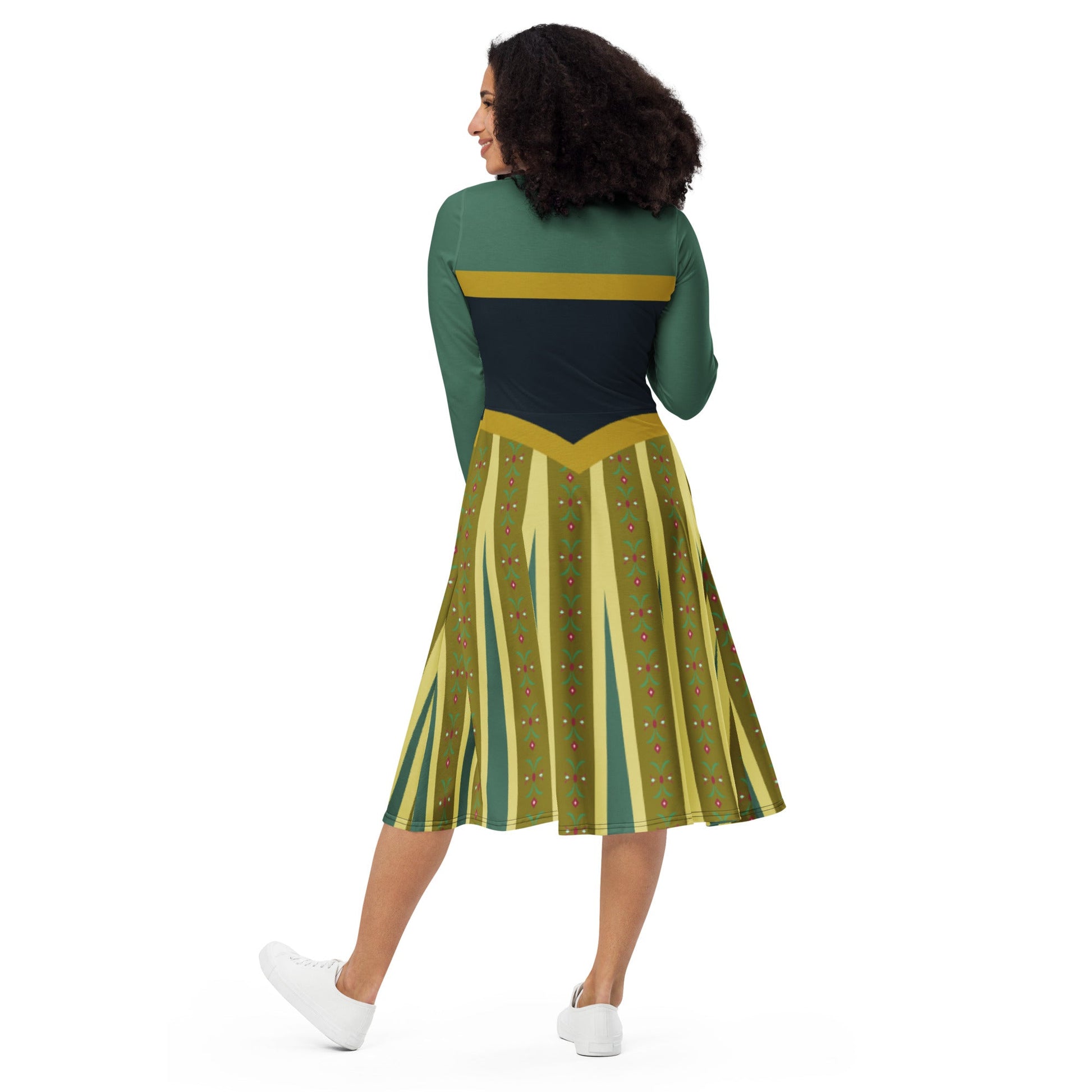 Open the gates long sleeve midi dress happiness is addictive#tag4##tag5##tag6#