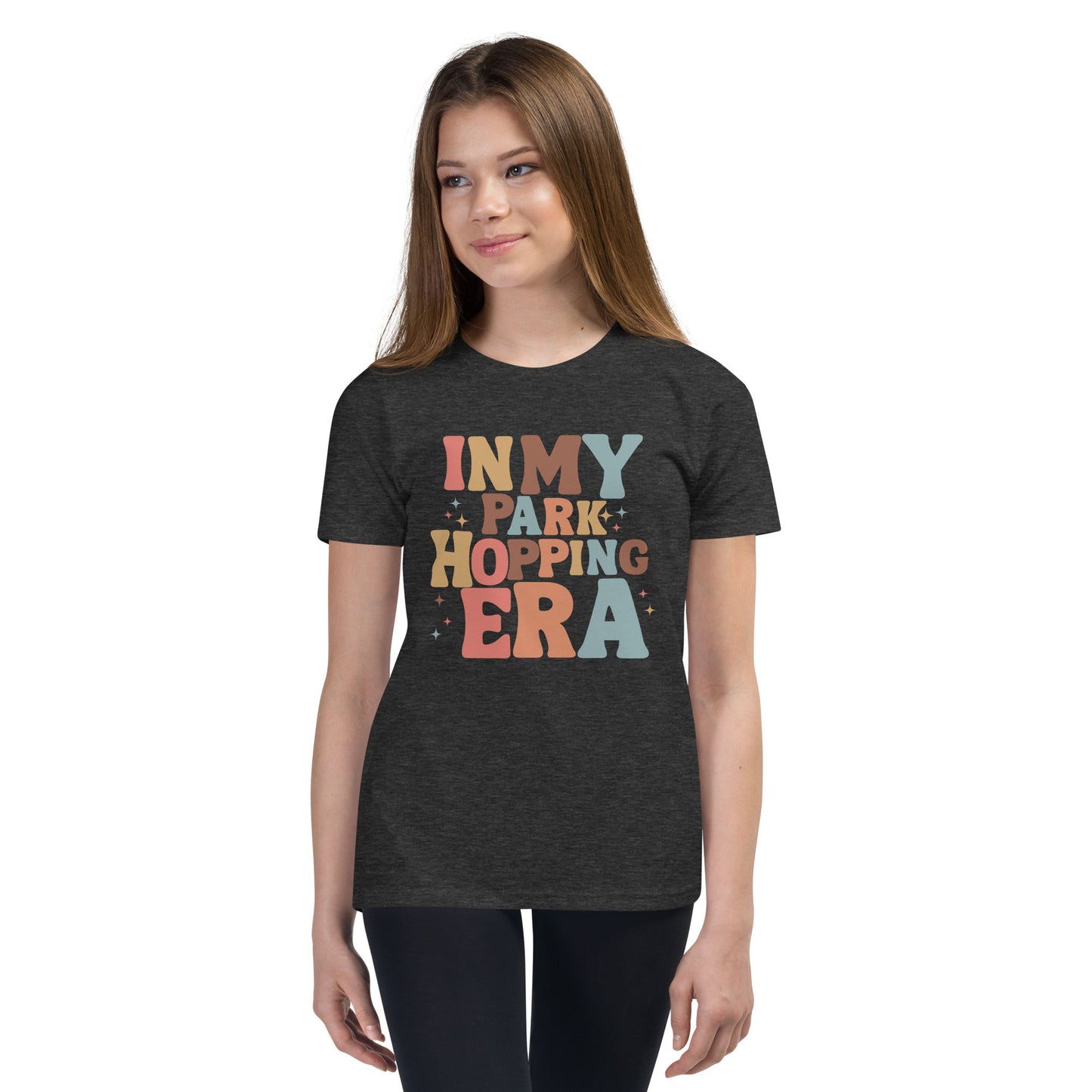 Park Hopping Era Youth Short Sleeve T-Shirt disney boundingdisney cosplayKids T-ShirtWrong Lever Clothing