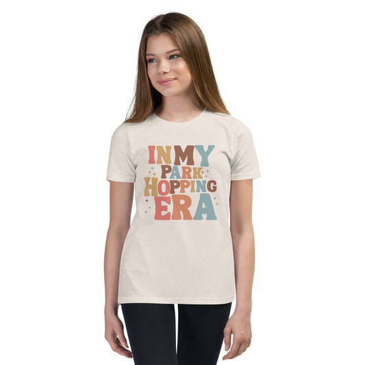 Park Hopping Era Youth Short Sleeve T-Shirt disney boundingdisney cosplayKids T-ShirtWrong Lever Clothing