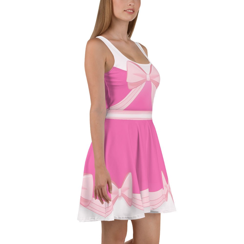 Pink Cindy Skater Dress adult cinderellaadult cinderella styleSkater DressWrong Lever Clothing