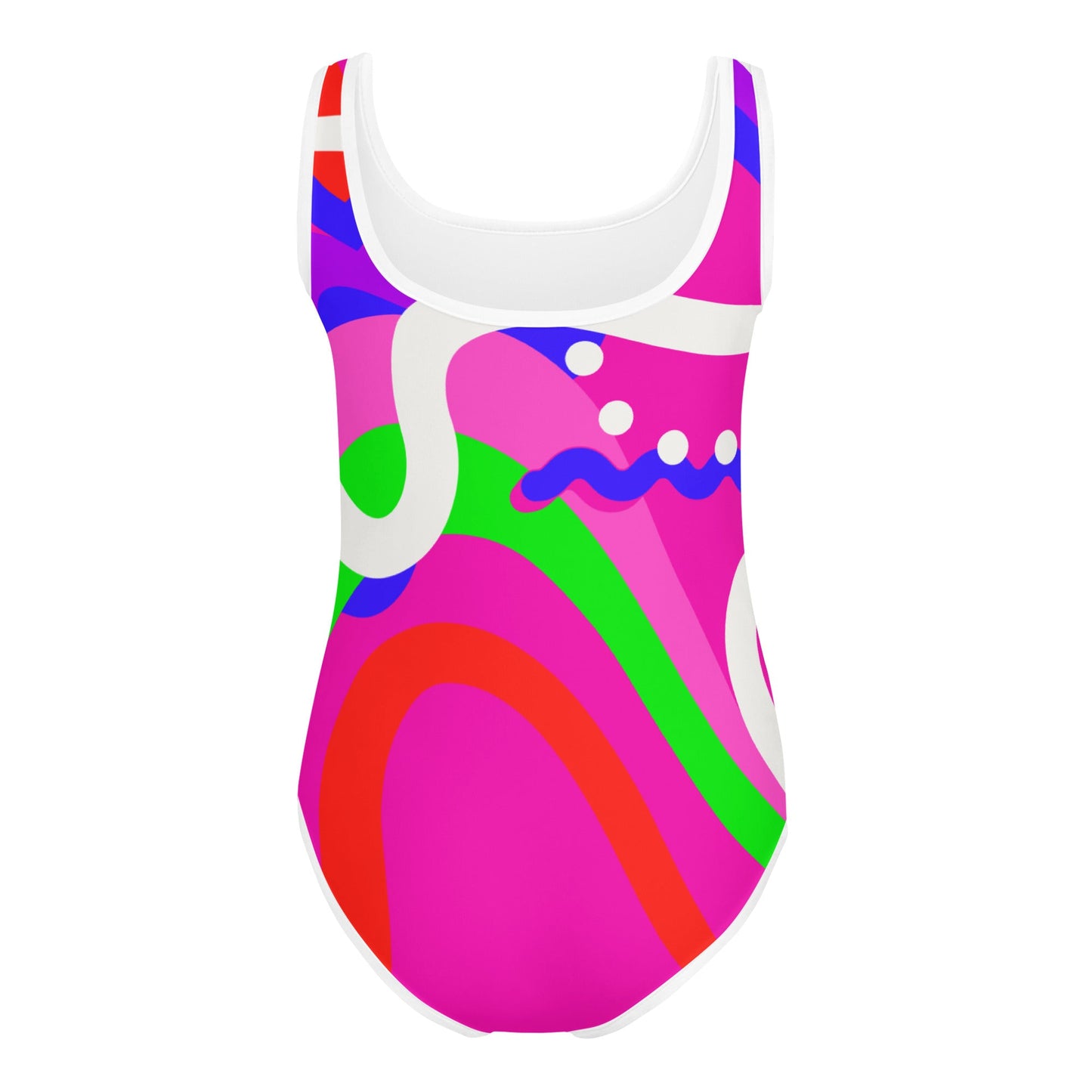 Plastic Doll Rollerblading Kids Swimsuit- Cosplay, Costume 80s costume80s stylebarbie doll#tag4##tag5##tag6#