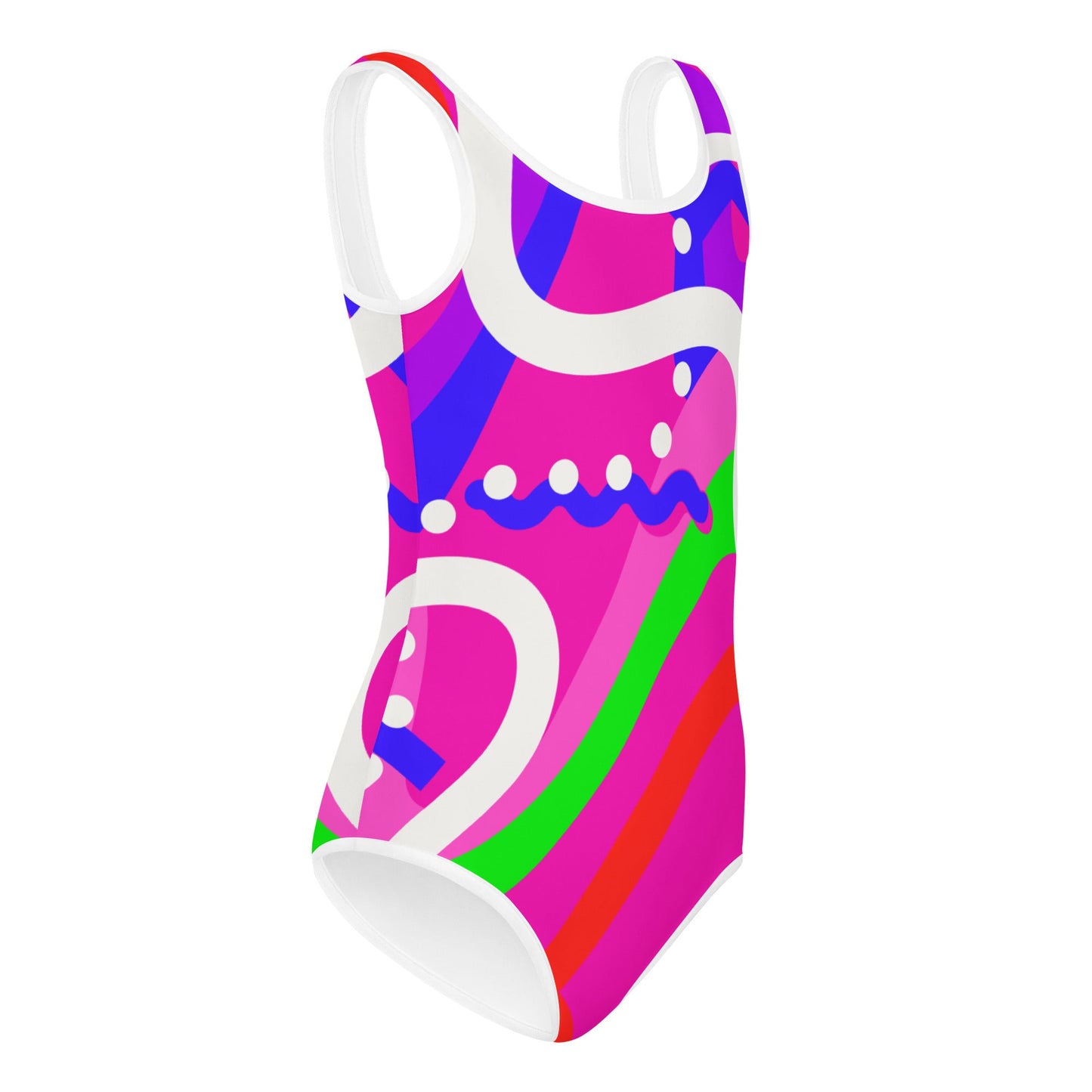 Plastic Doll Rollerblading Kids Swimsuit- Cosplay, Costume 80s costume80s stylebarbie doll#tag4##tag5##tag6#