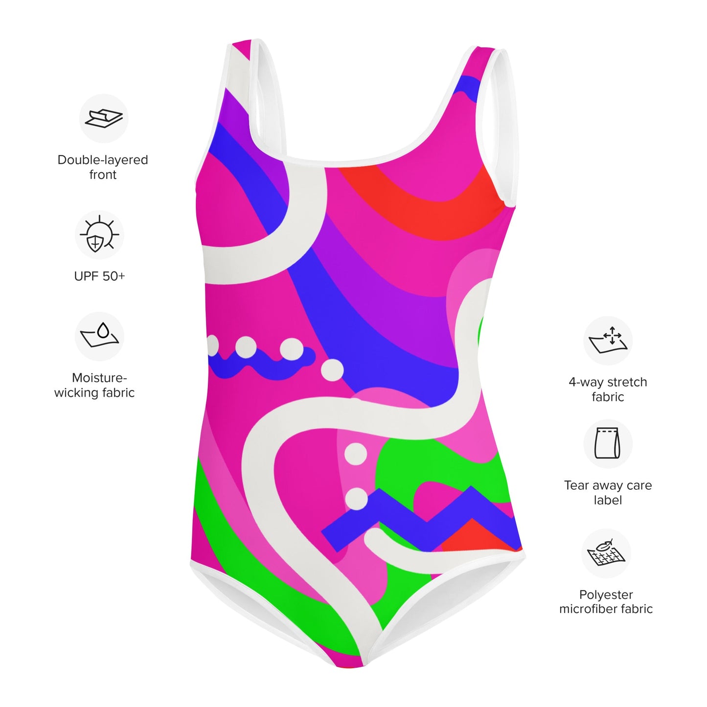 Plastic Doll Rollerblading Youth Swimsuit- Cosplay, Costume 80s costume80s stylebarbie doll#tag4##tag5##tag6#