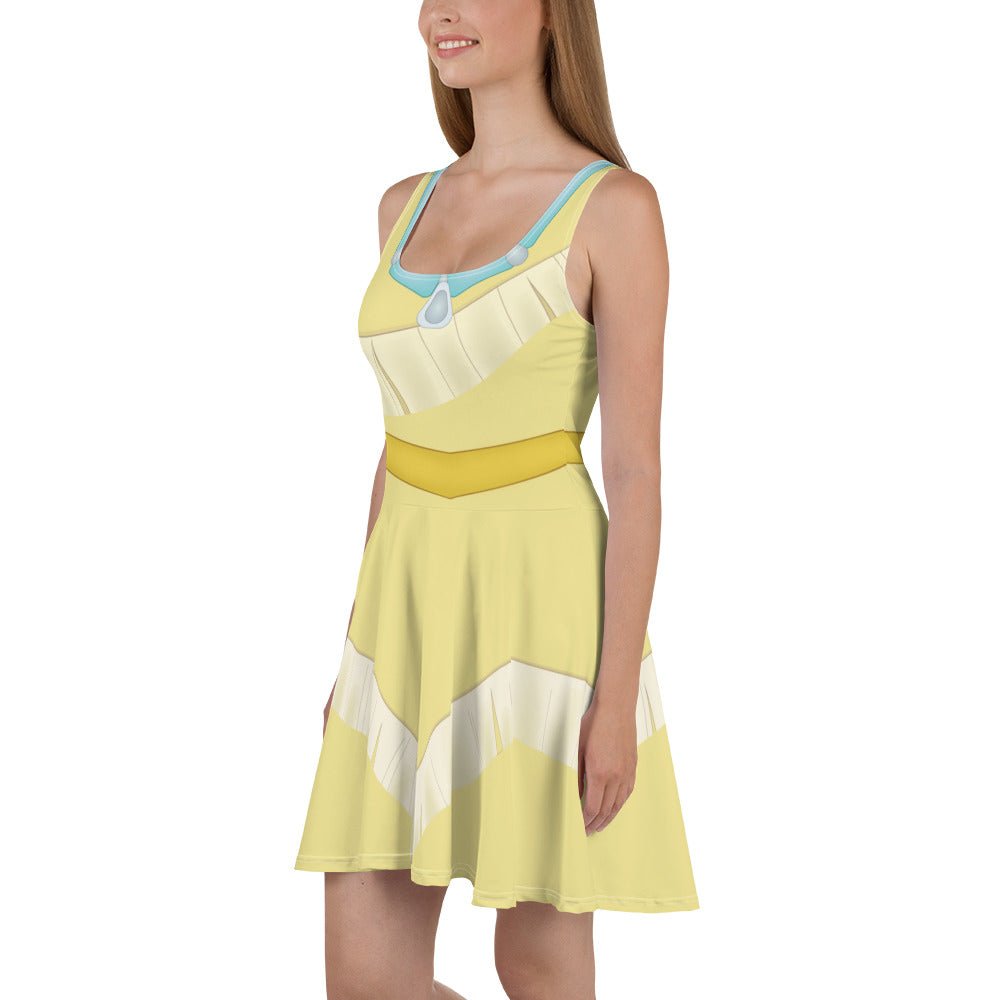 Pocahantas Inspired Skater Dress adult disney dressadult pocohantasdisney costume#tag4##tag5##tag6#