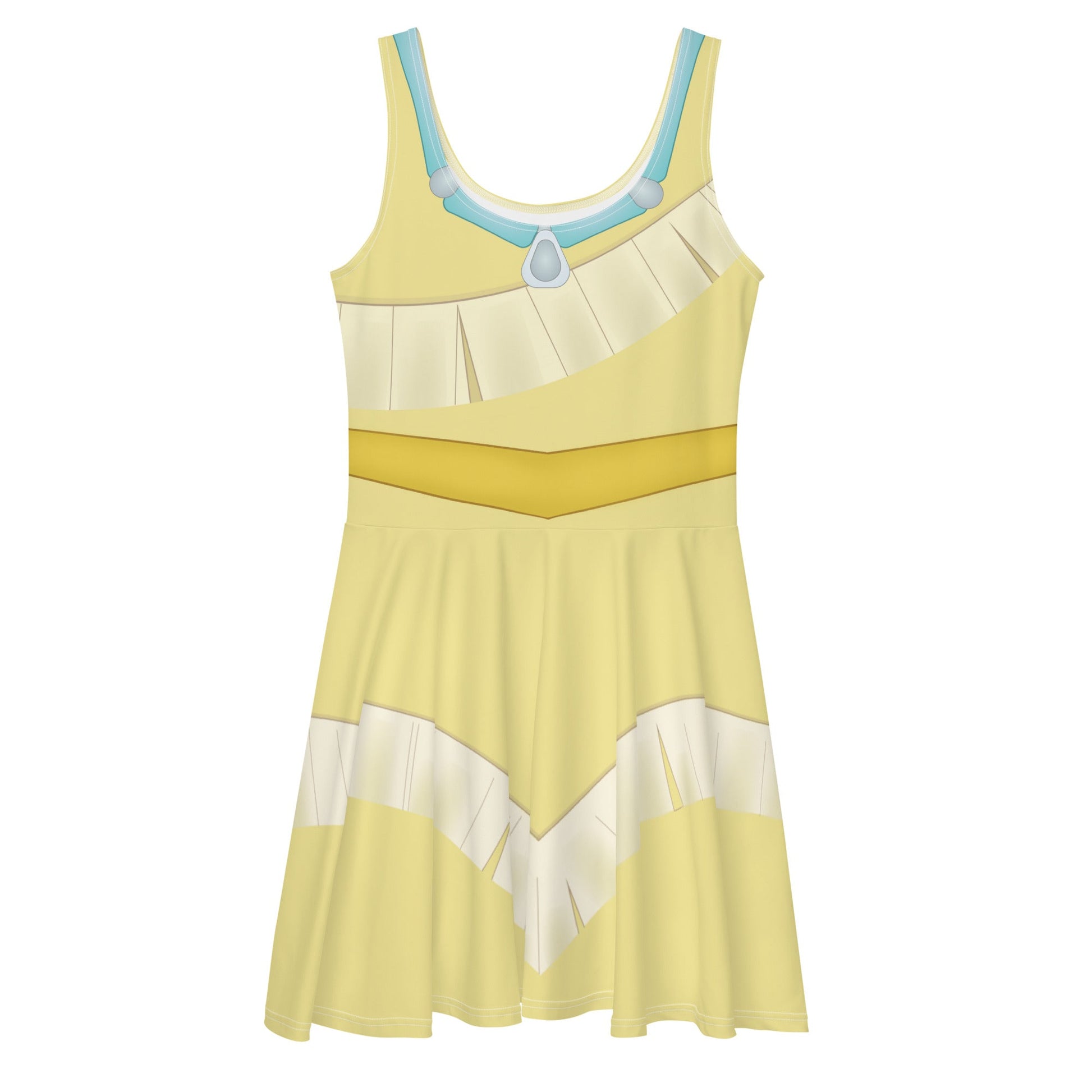 Pocahantas Inspired Skater Dress adult disney dressadult pocohantasdisney costume#tag4##tag5##tag6#