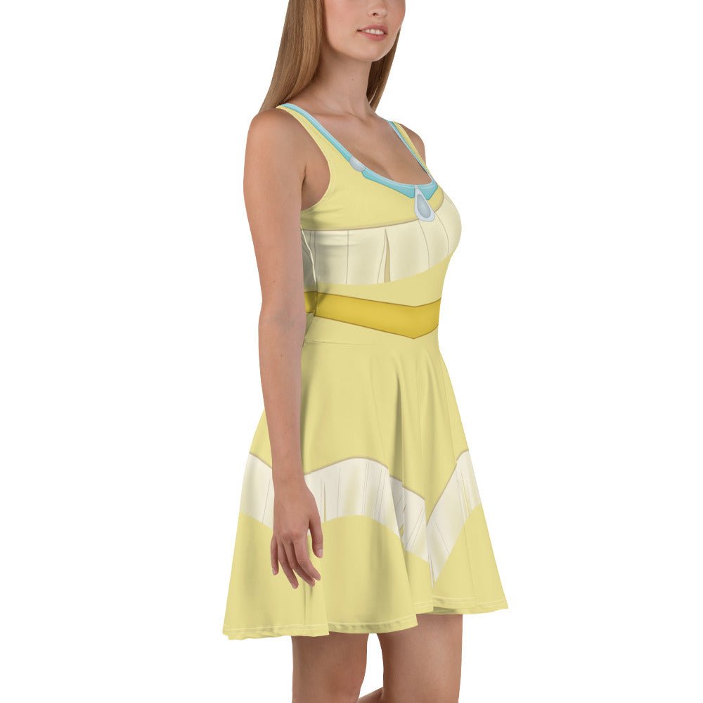 Pocahantas Inspired Skater Dress adult disney dressadult pocohantasdisney costume#tag4##tag5##tag6#