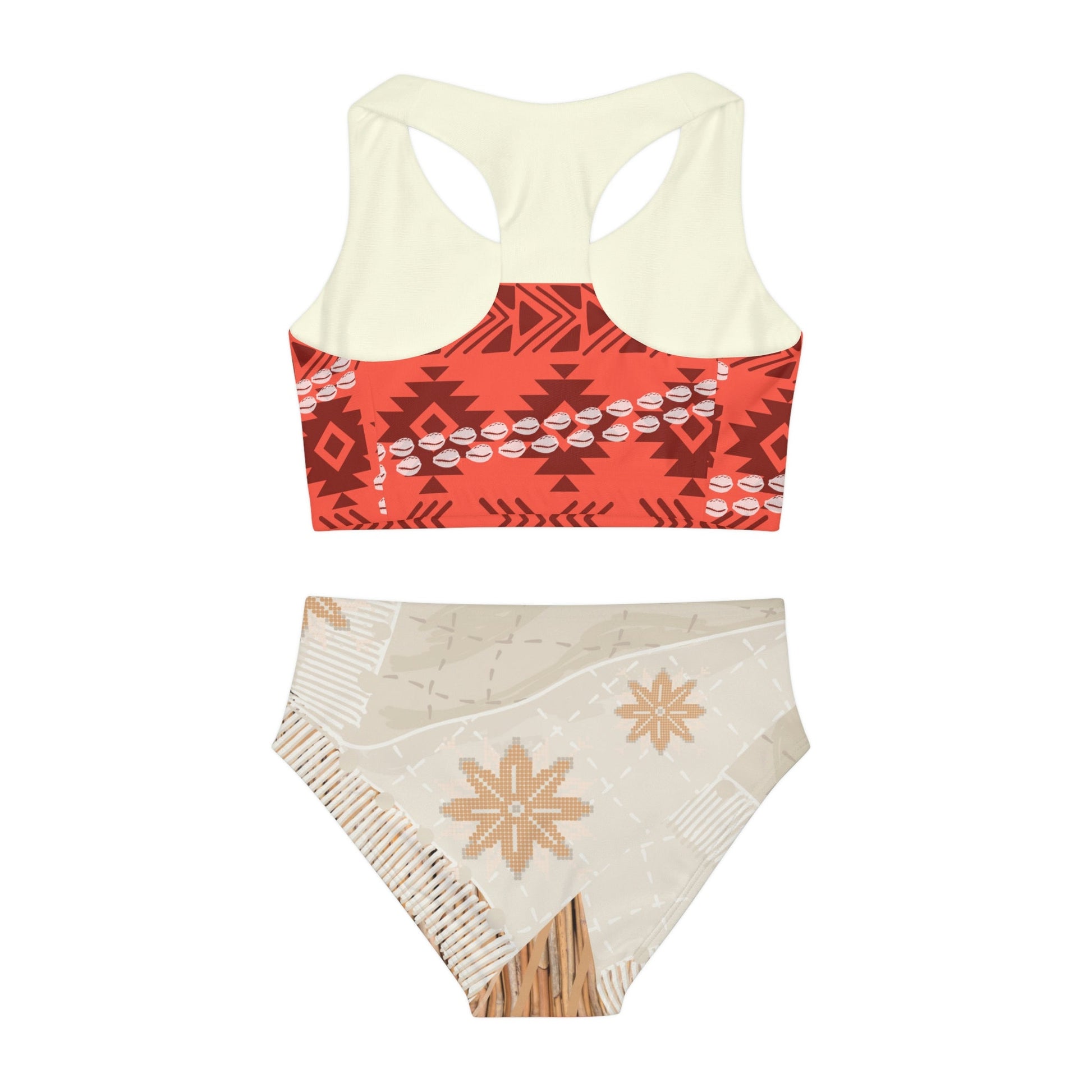 Polynesian Princess Girls Two Piece Swimsuit All Over PrintAOPAOP Clothing#tag4##tag5##tag6#