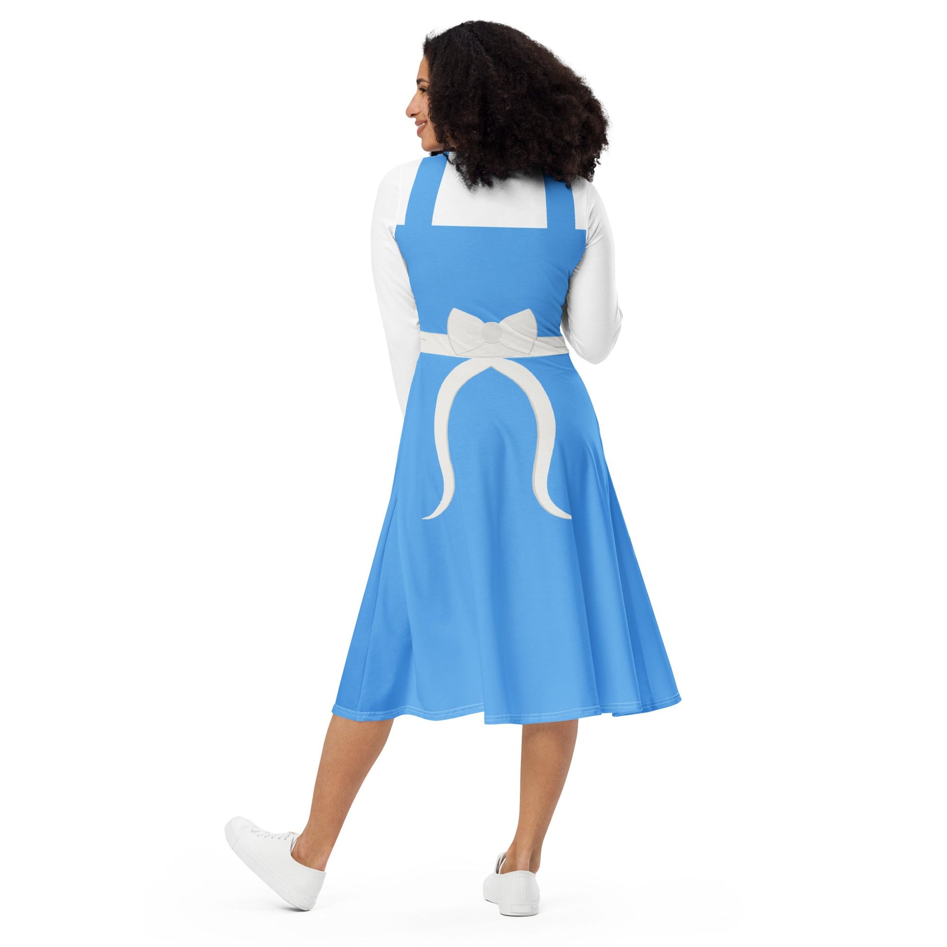 Provincial Girl long sleeve midi dress beauty and the beastbeauty stylebelle provincial#tag4##tag5##tag6#