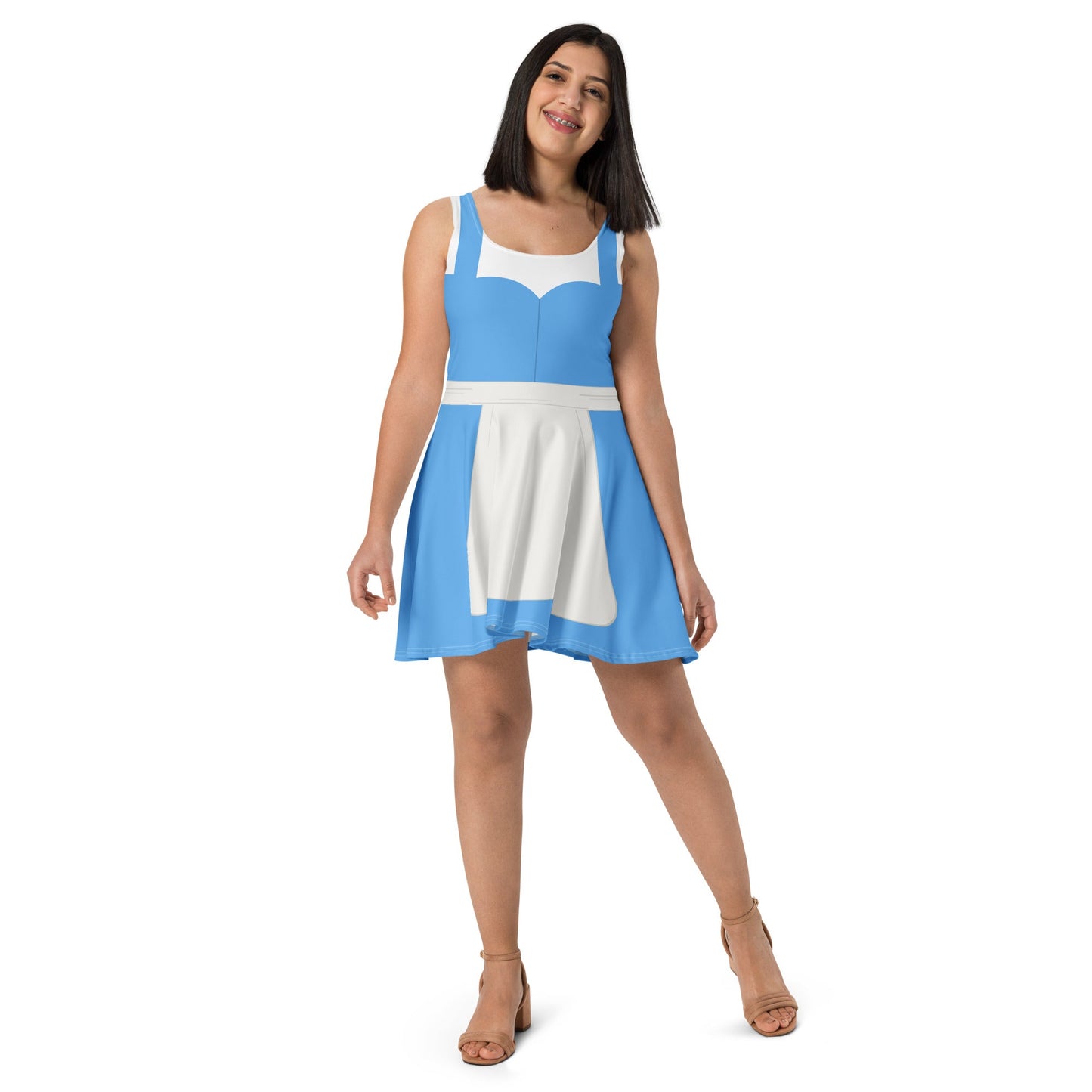 Provincial Girl Skater Dress Beauty and beastBeauty and the beast dressBeauty belle#tag4##tag5##tag6#