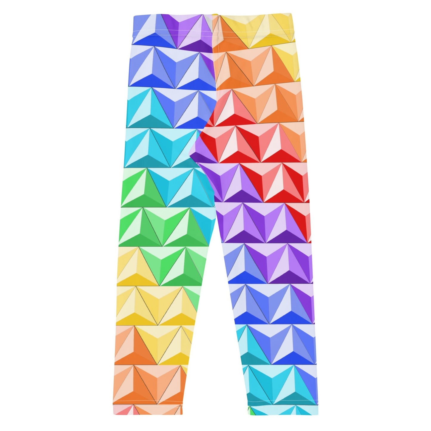 Rainbow World of Tomorrow Kid's Leggings disney boundingdisney halloweendisney pride#tag4##tag5##tag6#