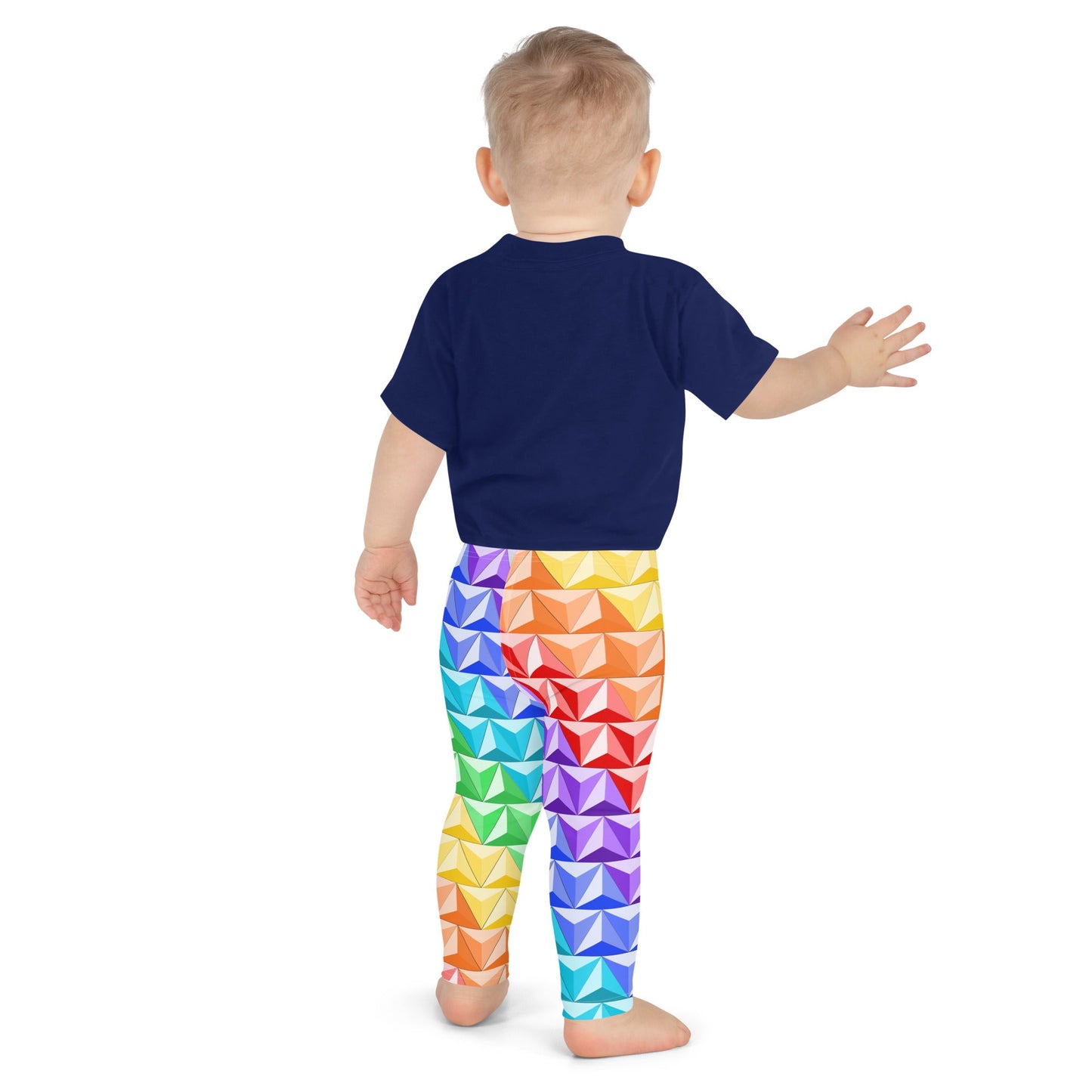 Rainbow World of Tomorrow Kid's Leggings disney boundingdisney halloweendisney pride#tag4##tag5##tag6#