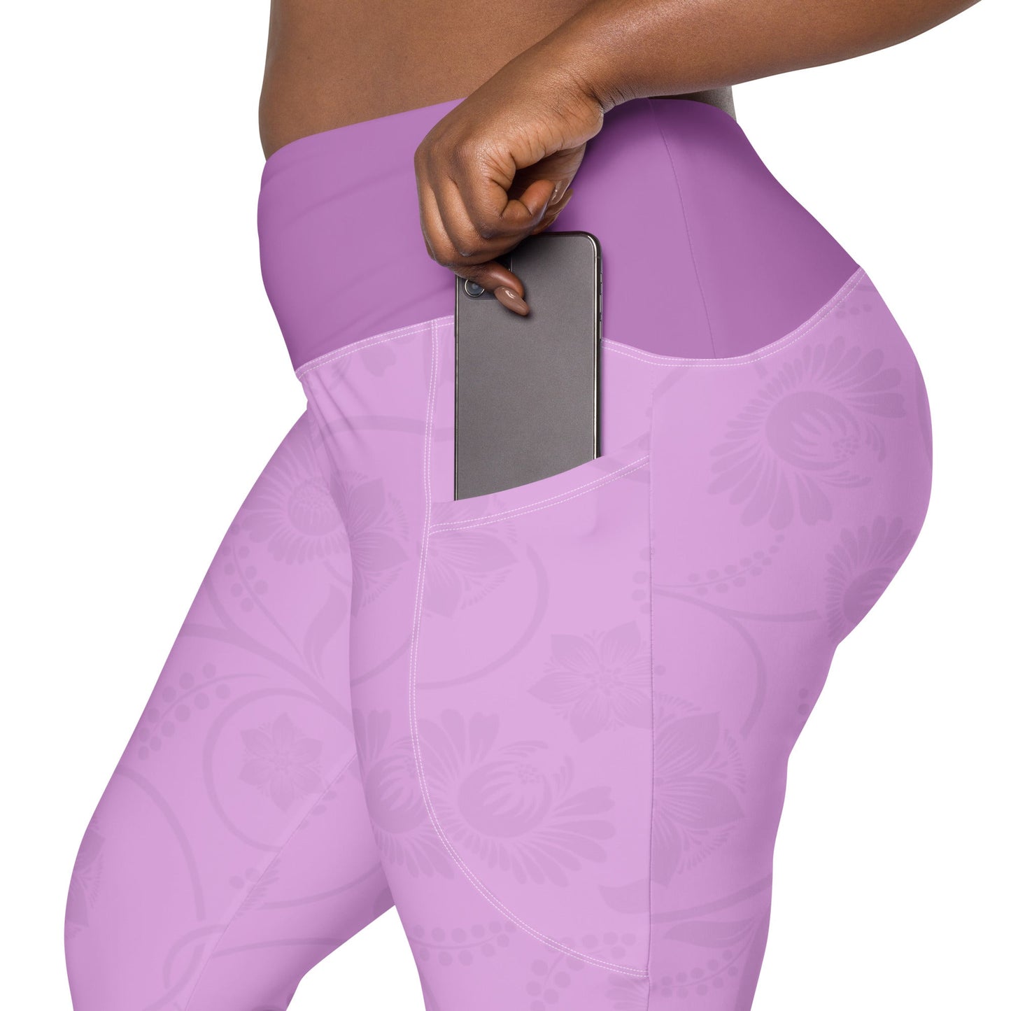 Rapunzel Inspired Leggings with pockets athleisurecosplayWrong Lever Clothing
