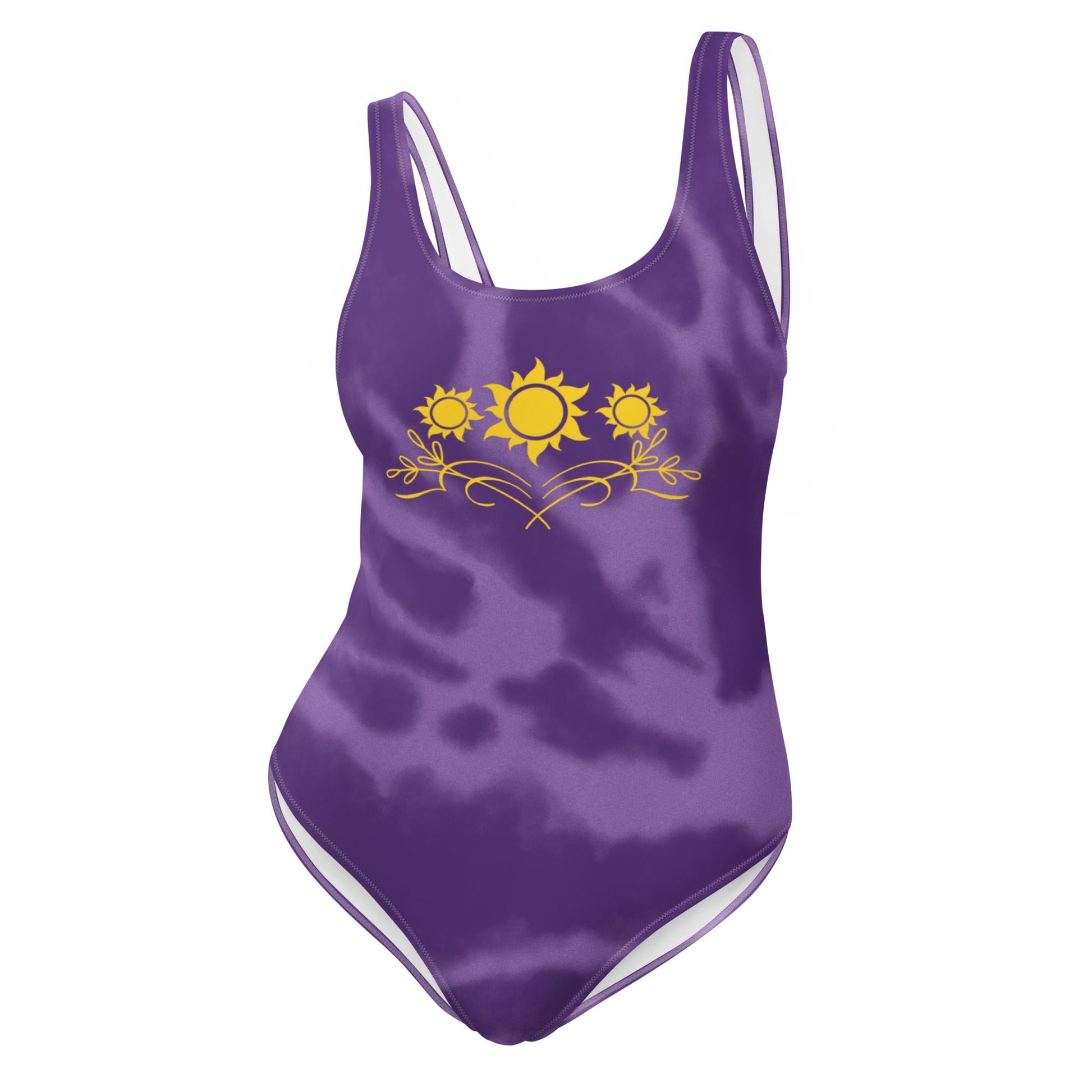 Rapunzel Suns One-Piece Swimsuit adult princesscruise styleWrong Lever Clothing