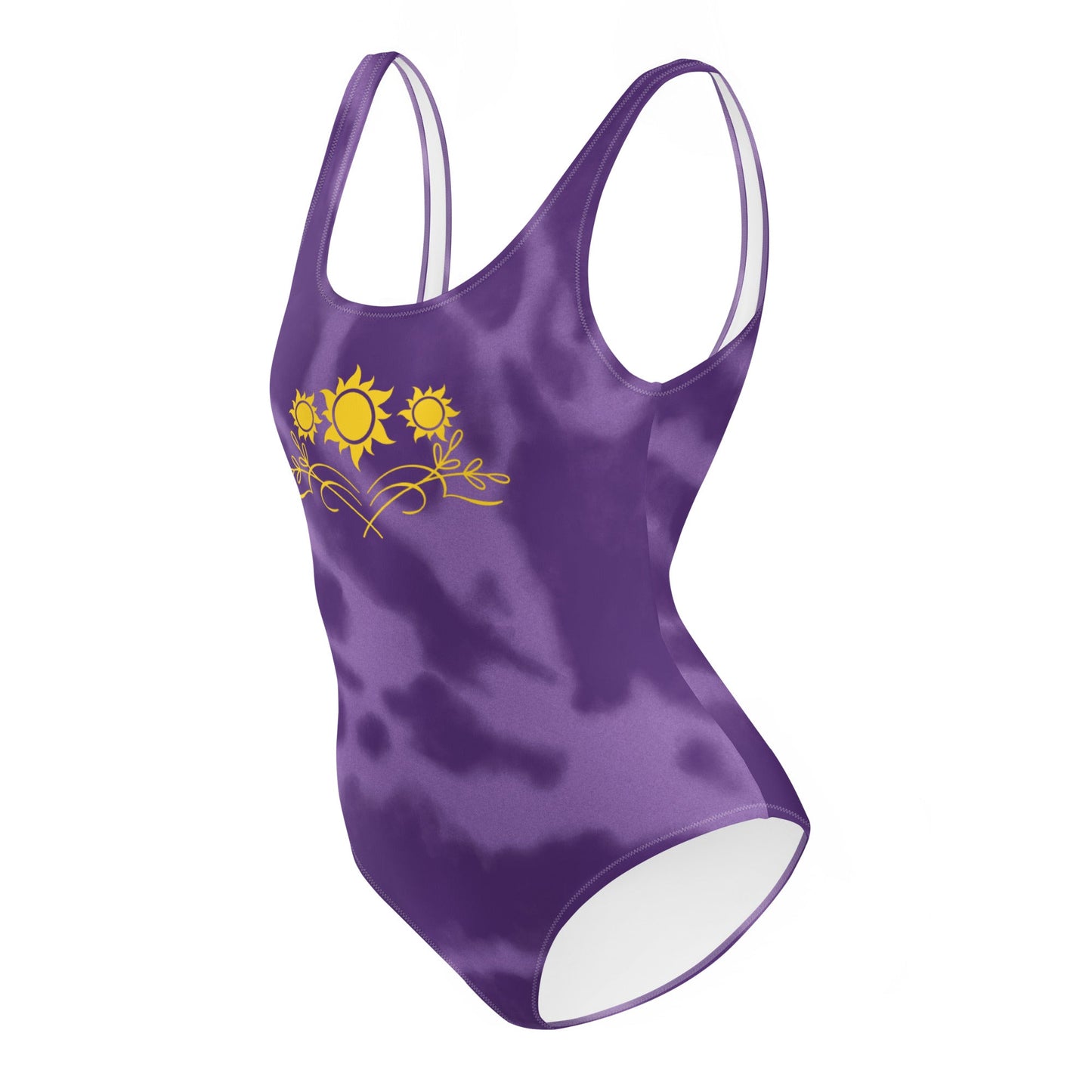 Rapunzel Suns One-Piece Swimsuit adult princesscruise styleWrong Lever Clothing