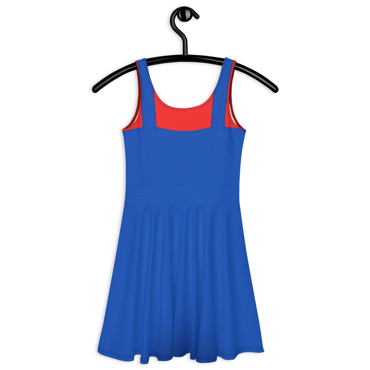 Red Video Game Man Skater Dress 80s nostalgia90s costumecosplay#tag4##tag5##tag6#