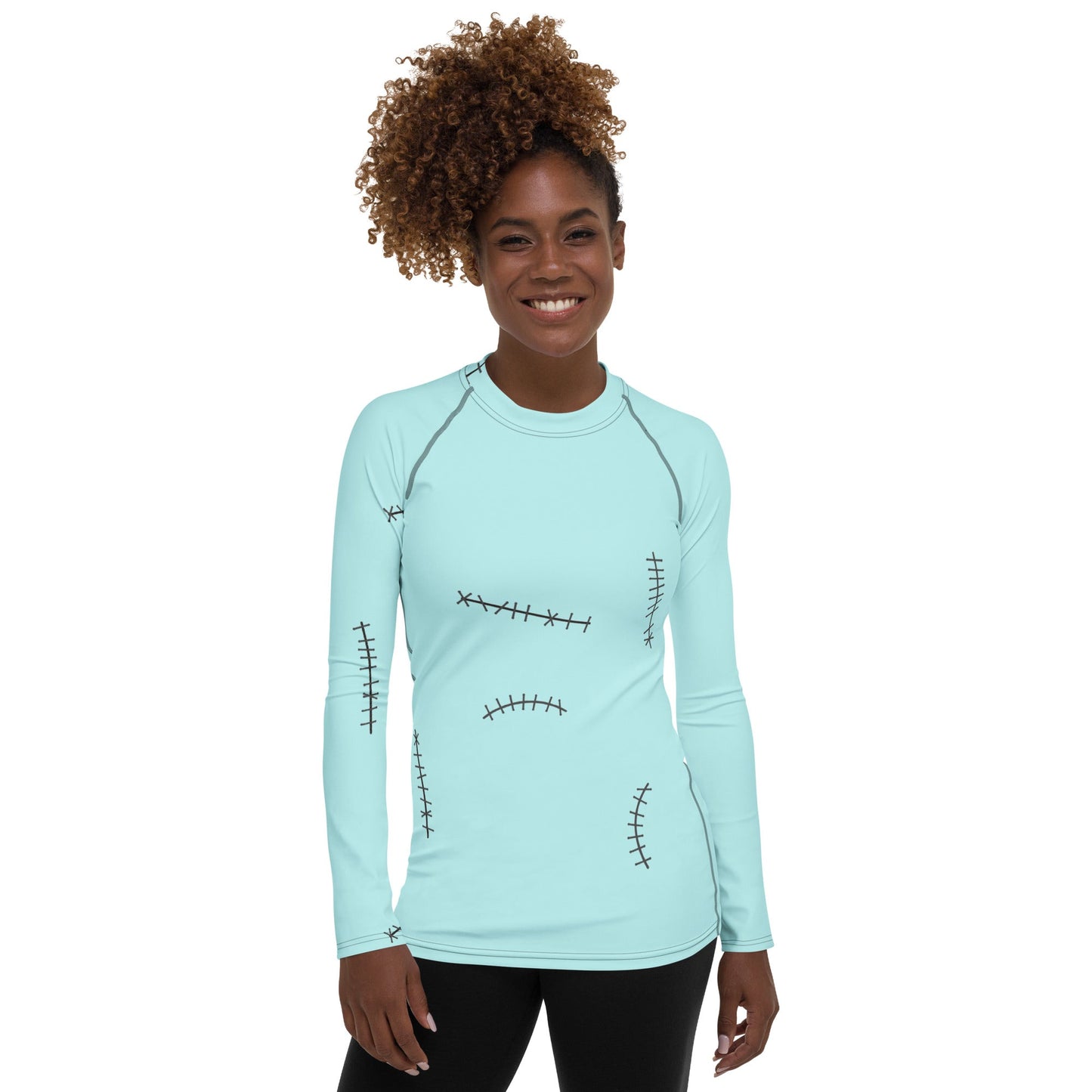 Sally Skin Women's Rash Guard active wearboo to youchristmas#tag4##tag5##tag6#