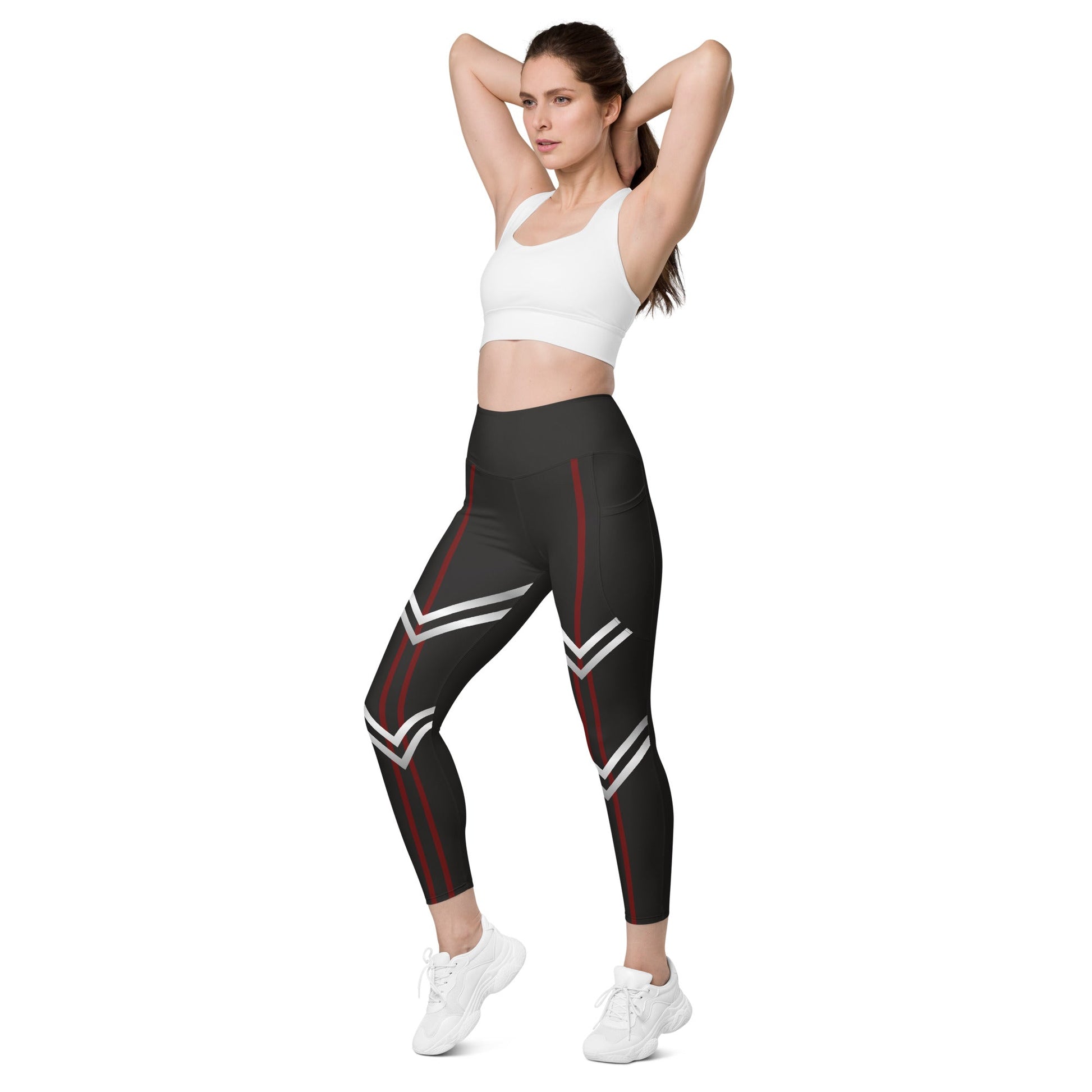 Scarlet Enchantress Leggings with pockets avengers campusavengers cosplayavengers costume#tag4##tag5##tag6#