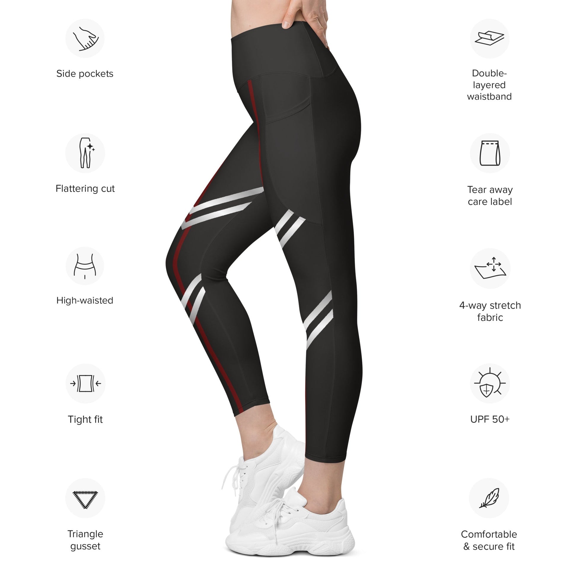 Scarlet Enchantress Leggings with pockets avengers campusavengers cosplayavengers costume#tag4##tag5##tag6#