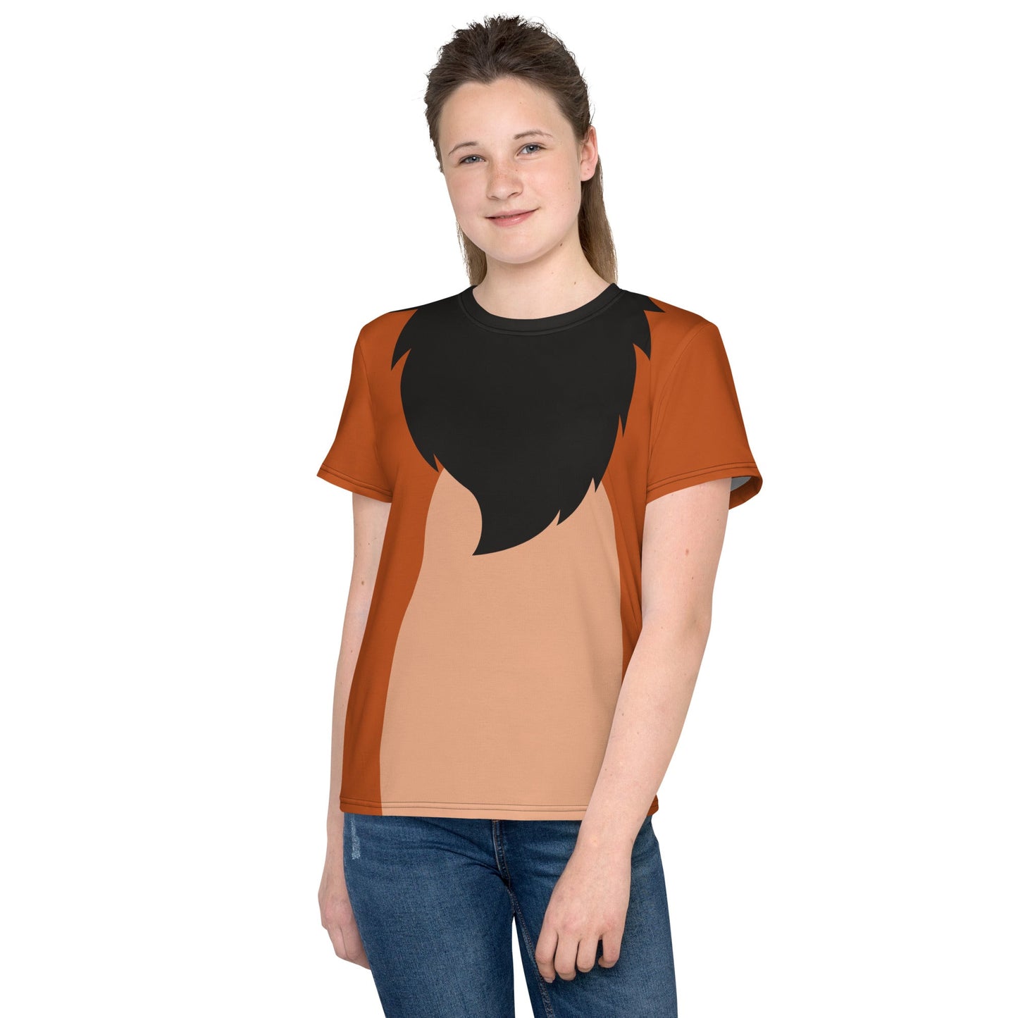Scarred Lion Uncle Youth crew neck t-shirt best sellingbest selling disney topWrong Lever Clothing