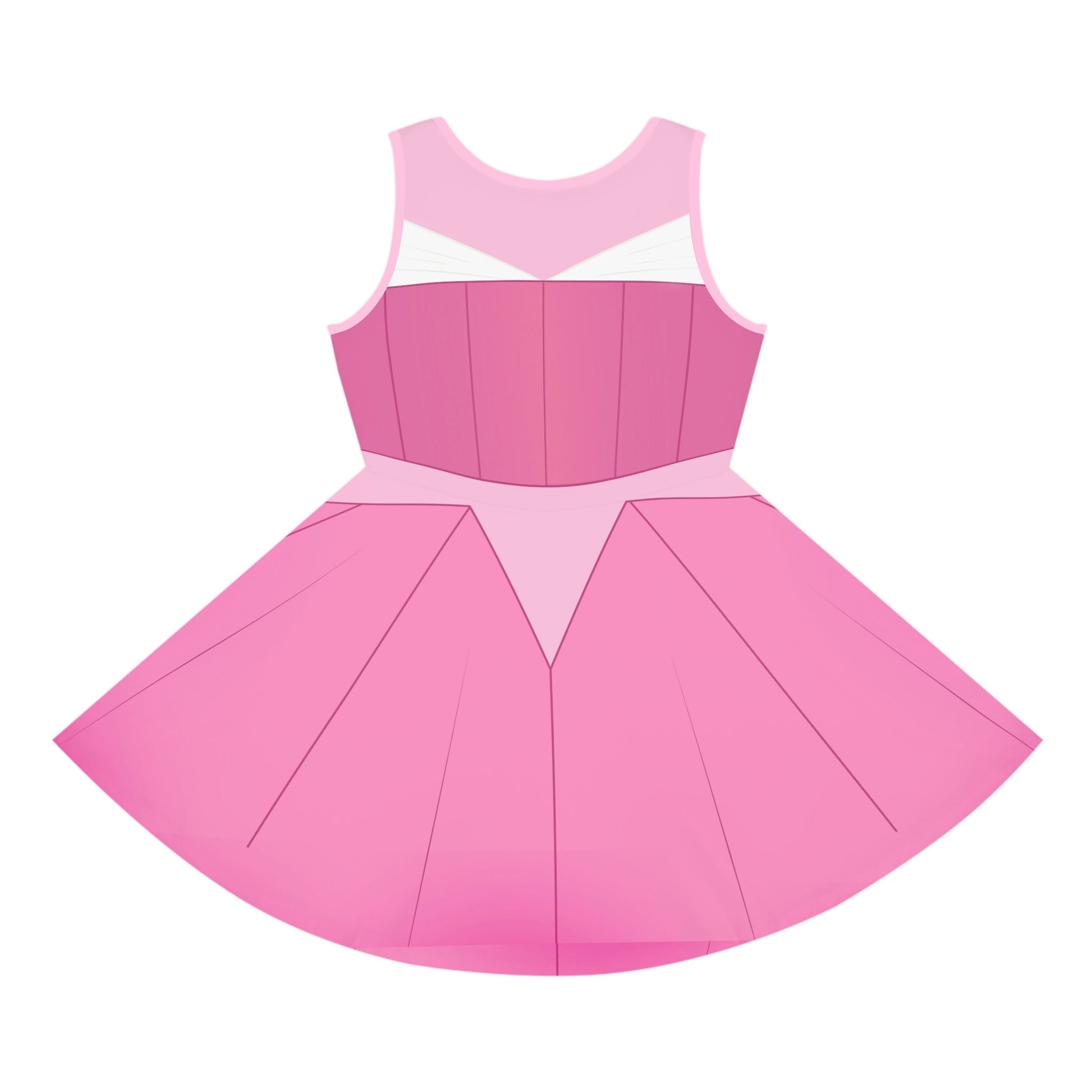 Sleeping Princess Girls' Sleeveless Sundress All Over PrintAOPAOP Clothing#tag4##tag5##tag6#