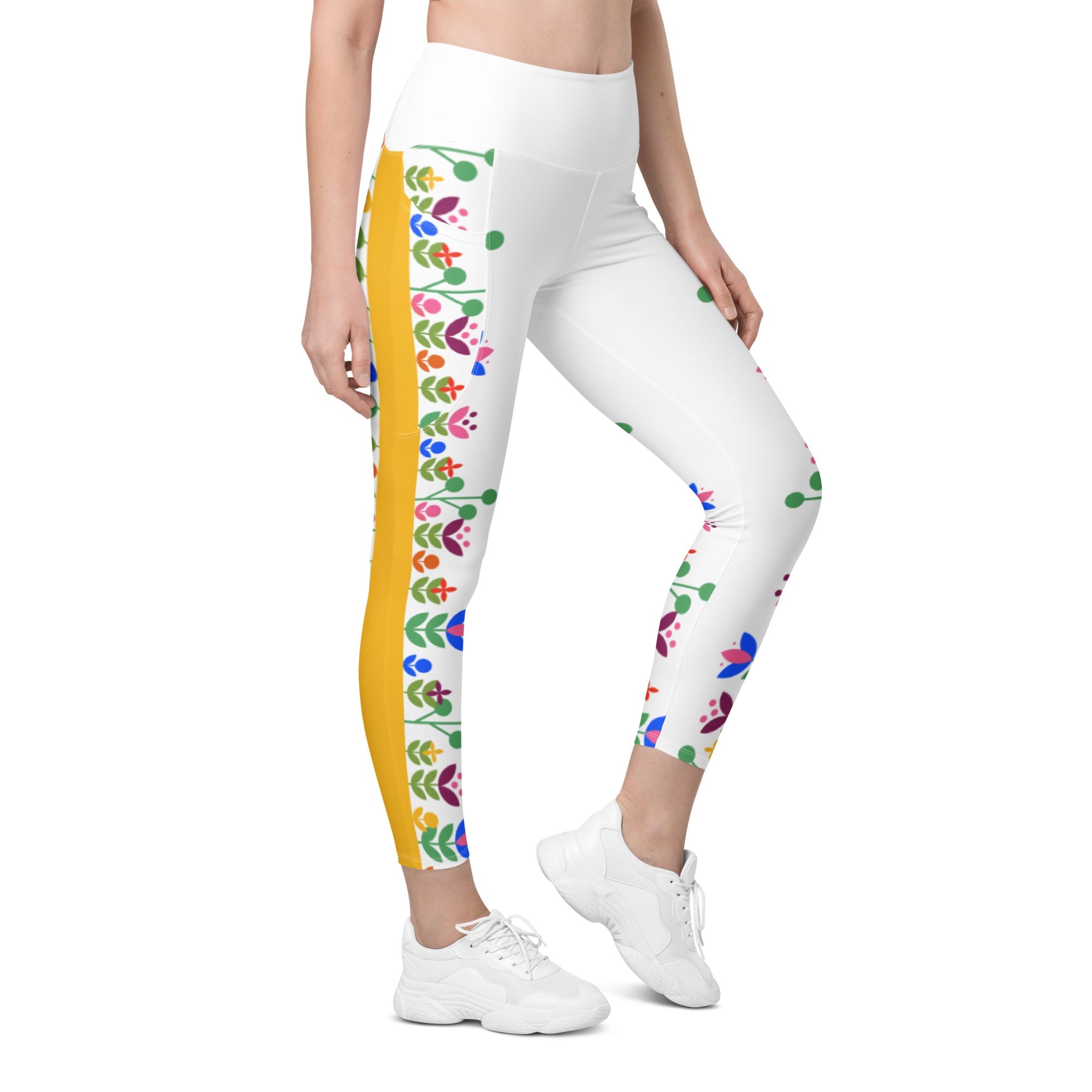 Toys Brushstroke Crossover leggings with pockets – Wrong Lever Clothing