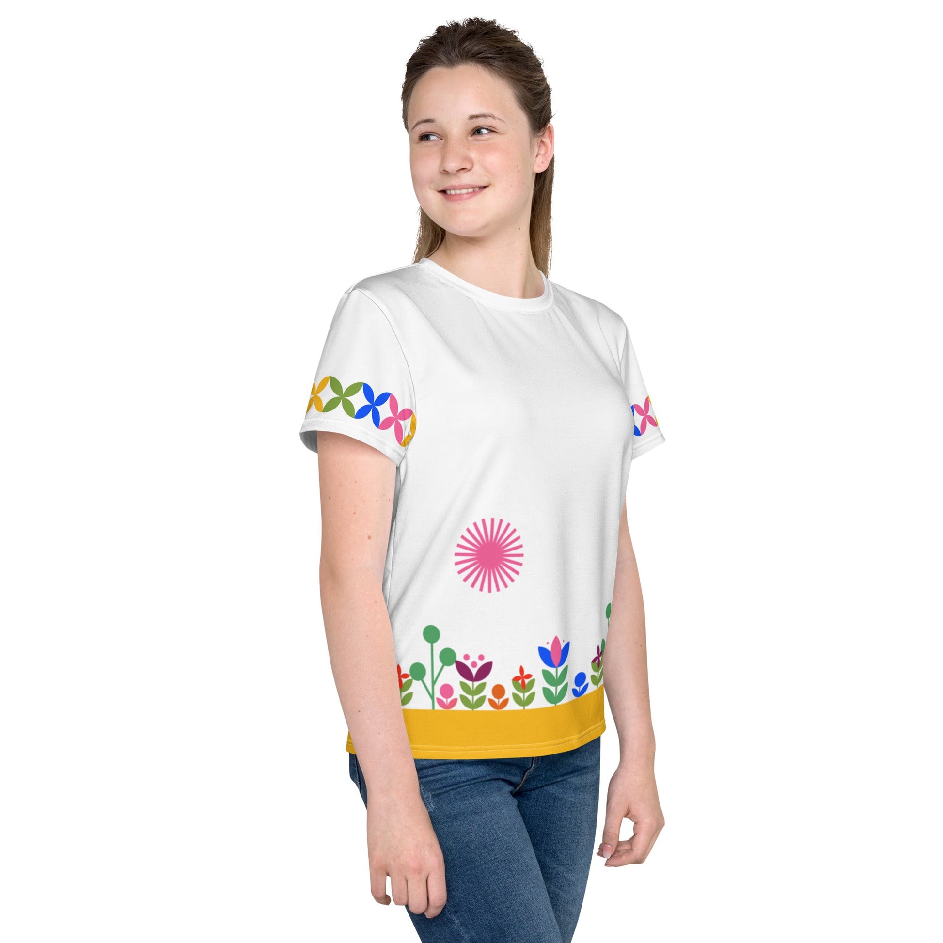 Small World Youth crew neck t-shirt disney kidsdisney styledisney trip#tag4##tag5##tag6#