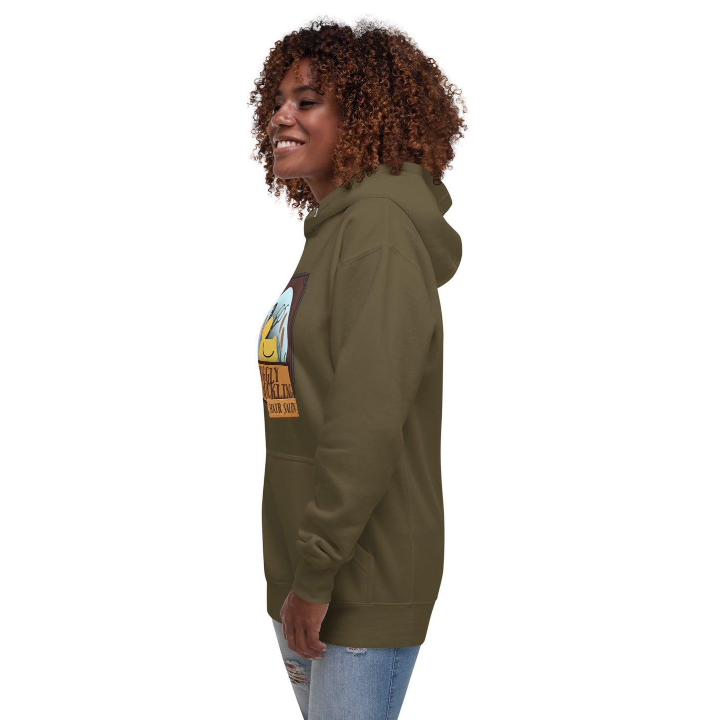 Snuggly Duckling Salon Unisex Hoodie adult hoodieadult tangledAdult T-ShirtWrong Lever Clothing