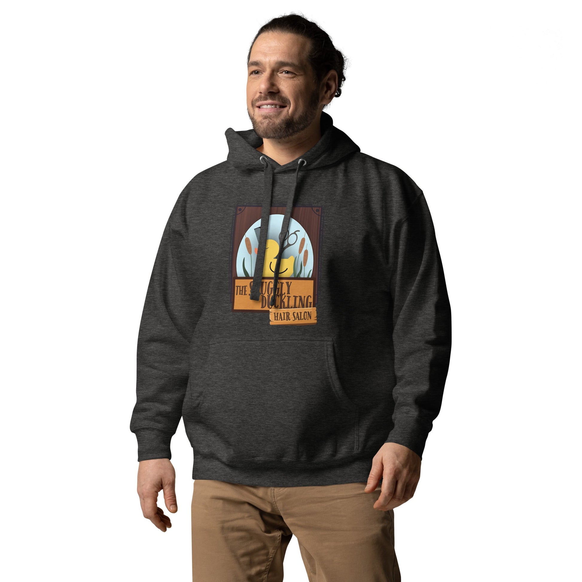 Snuggly Duckling Salon Unisex Hoodie adult hoodieadult tangledAdult T-ShirtWrong Lever Clothing