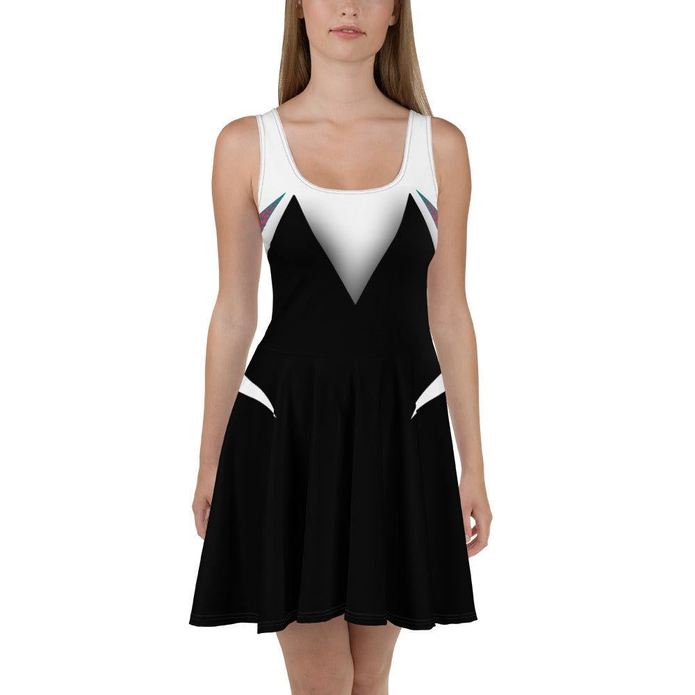 Spider Ghost Friend Skater Dress adult disneyadult ghost spiderWrong Lever Clothing