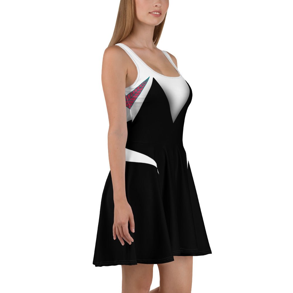 Spider Ghost Friend Skater Dress adult disneyadult ghost spiderWrong Lever Clothing