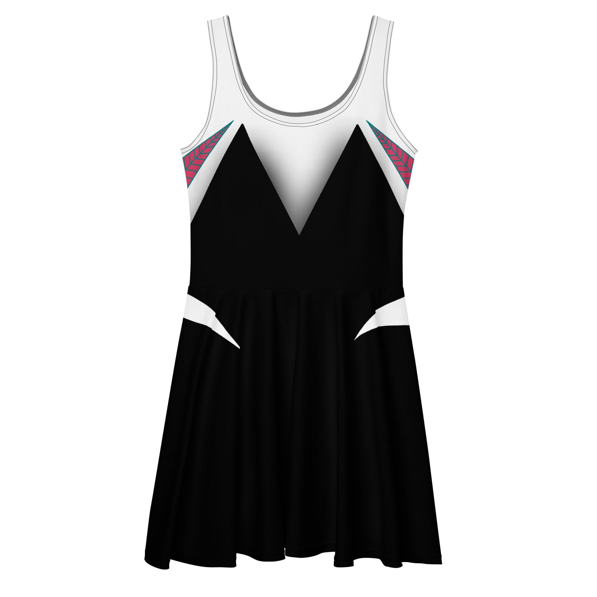 Spider Ghost Friend Skater Dress adult disneyadult ghost spiderWrong Lever Clothing