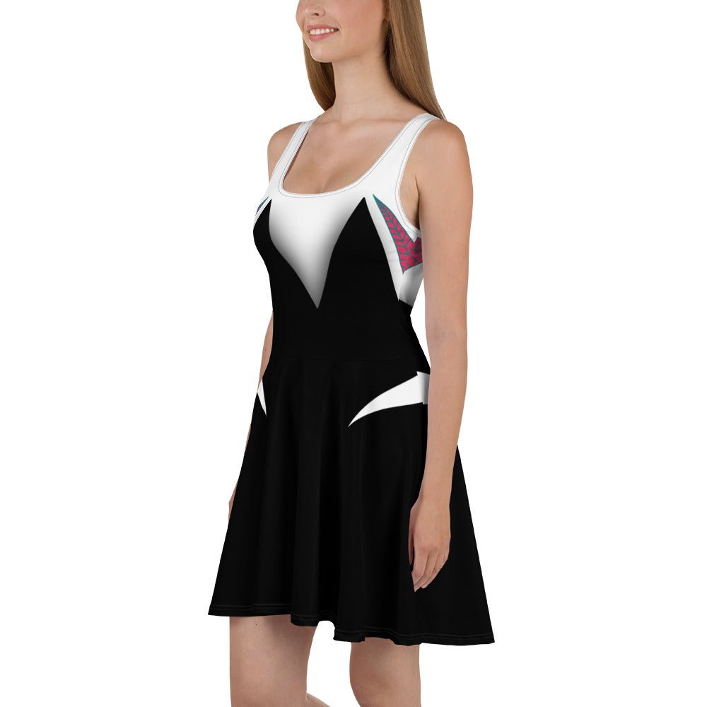 Spider Ghost Friend Skater Dress adult disneyadult ghost spiderWrong Lever Clothing