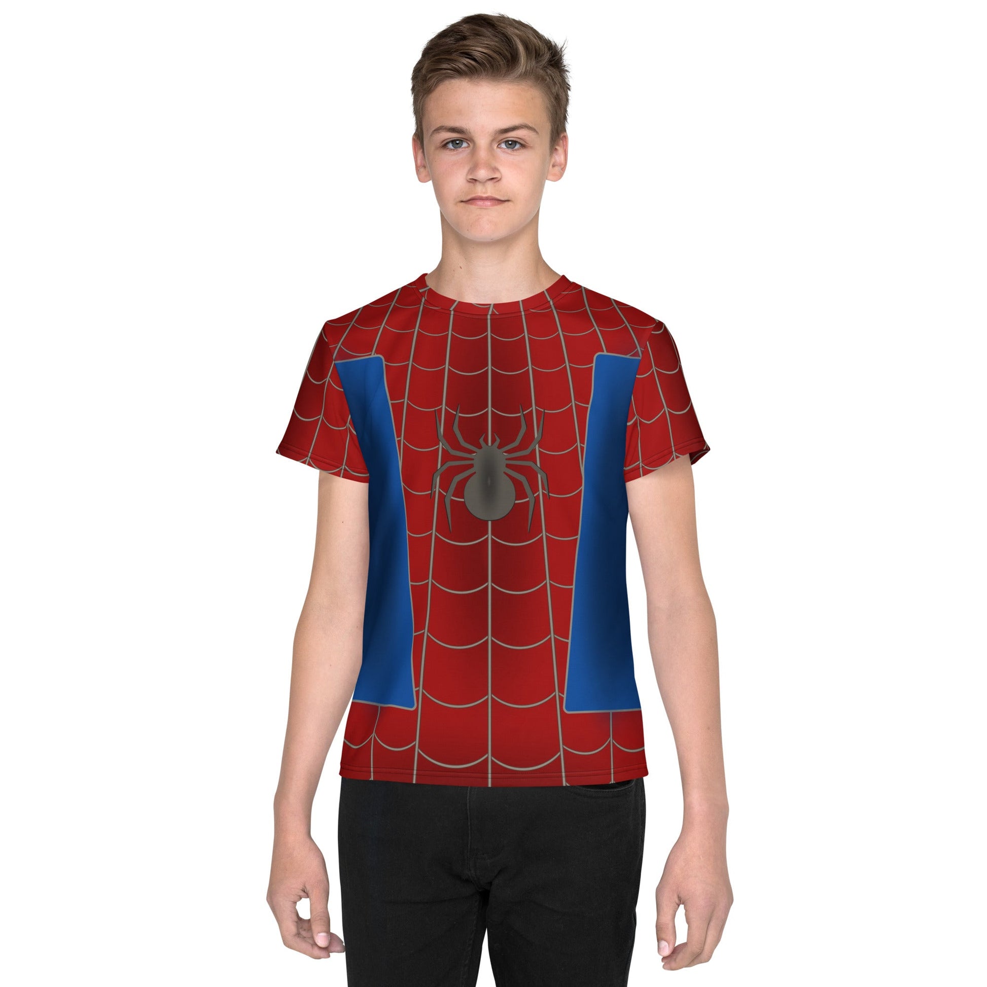 Spidey Style Youth crew neck t-shirt disney marvel styledisney styleLittle Lady Shay Boutique